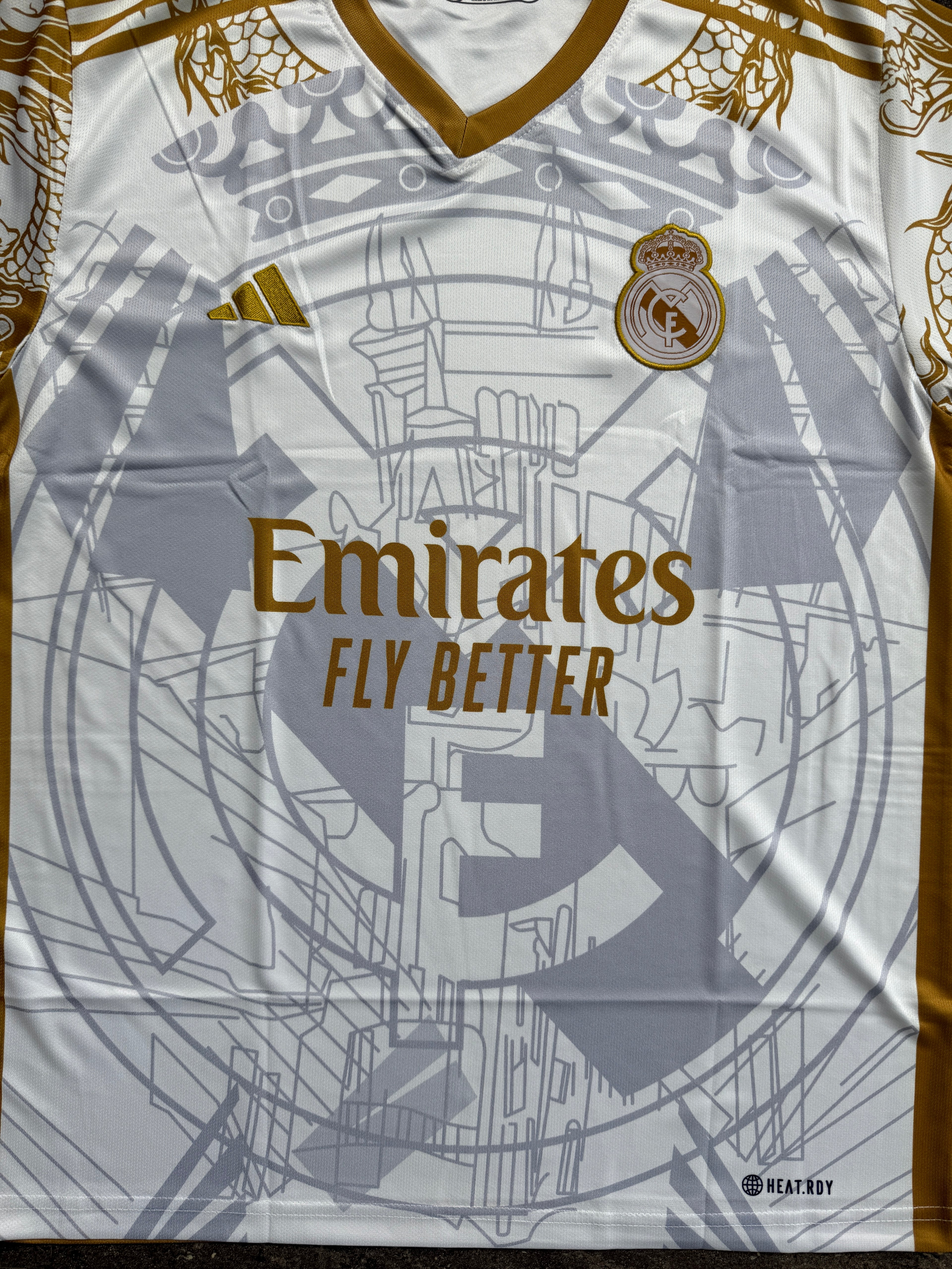REAL MADRID 2023 GOLDEN SPECIAL EDITION  -EMBROIDERY
