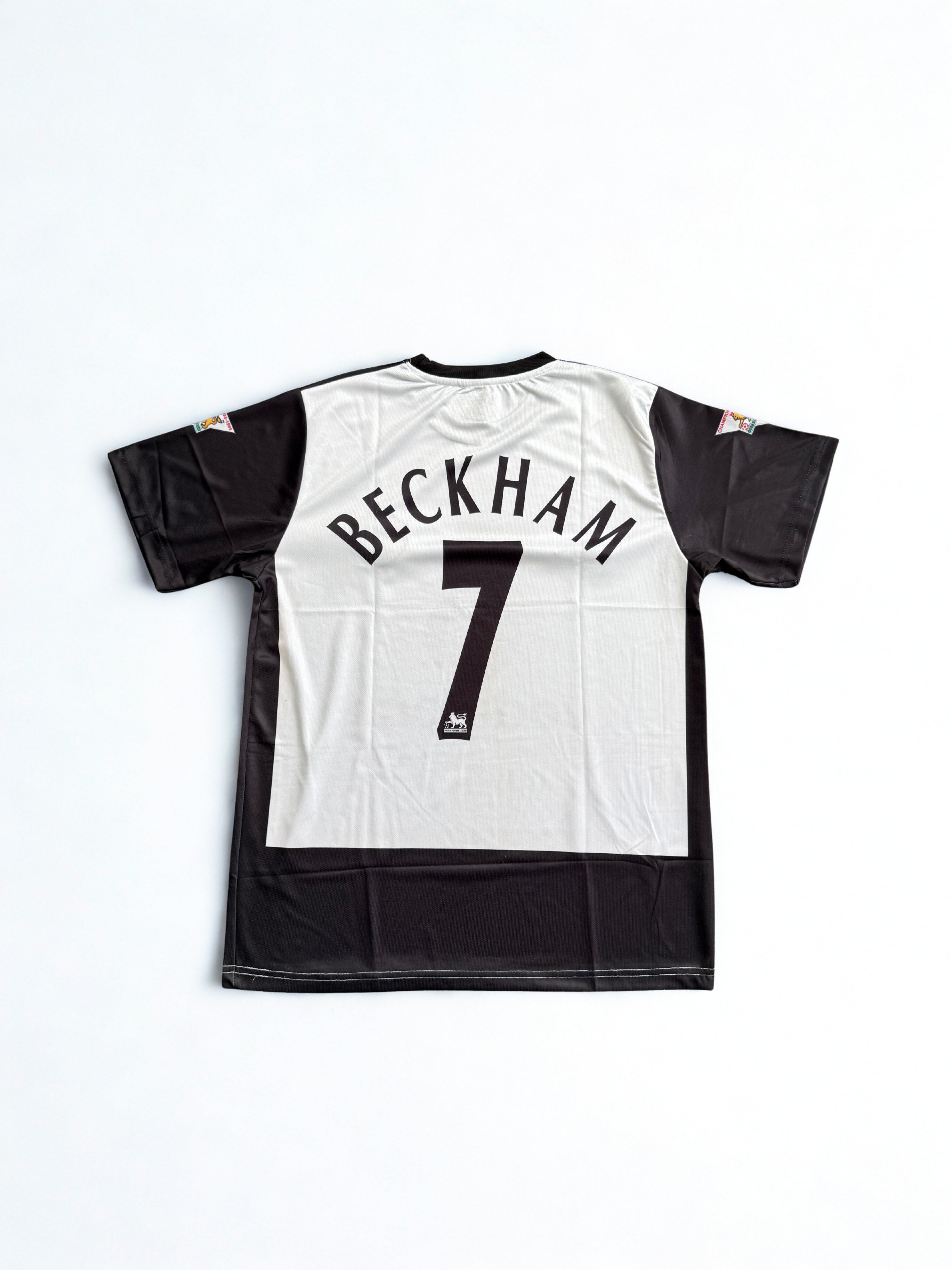 MAN UTD 2001 AWAY HALF SLEVEE BECKHAM - EMBROIDERY
