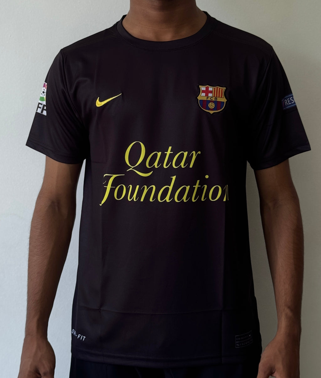 FC BARCELONA 2011/12 AWAY MESSI -EMBROIDERY