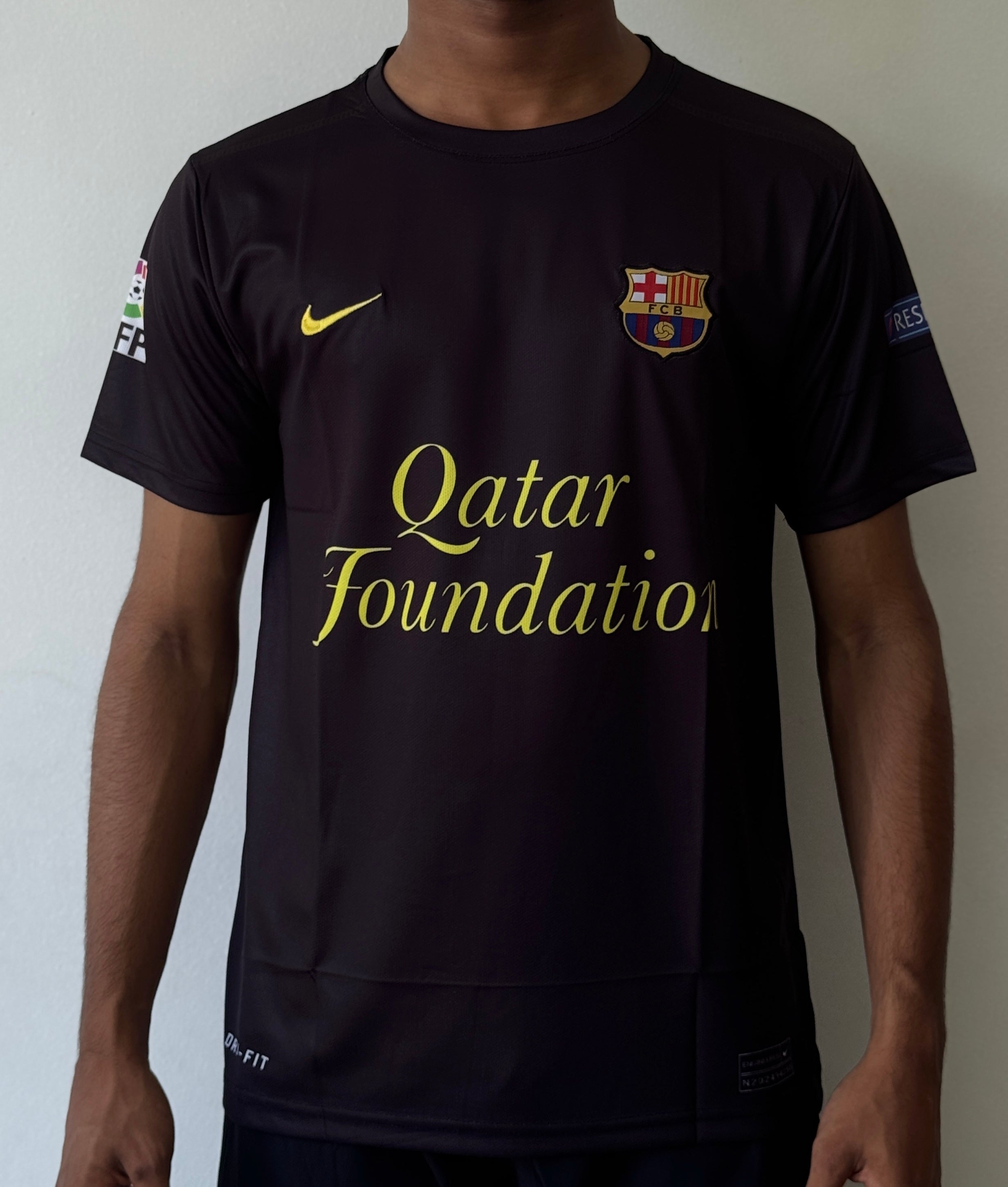 FC BARCELONA 2011/12 AWAY MESSI -EMBROIDERY