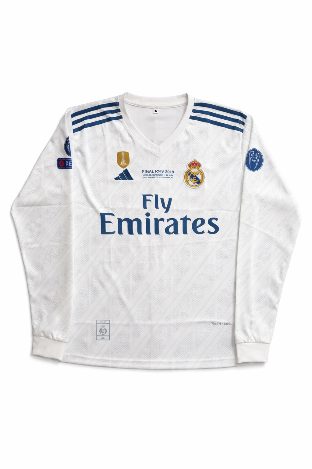 REAL MADRID 2017/18 FULL SLEEVE HOME CR7-EMBROIDERY