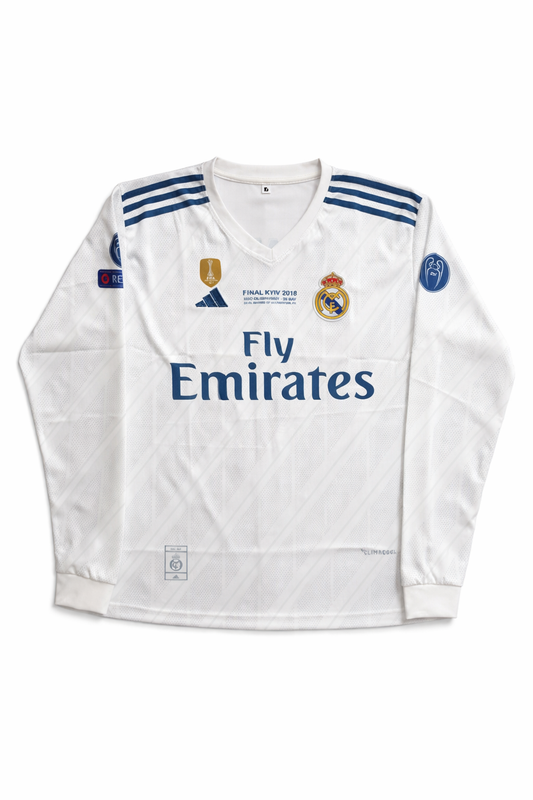 REAL MADRID 2017/18 FULL SLEEVE HOME CR7-EMBROIDERY