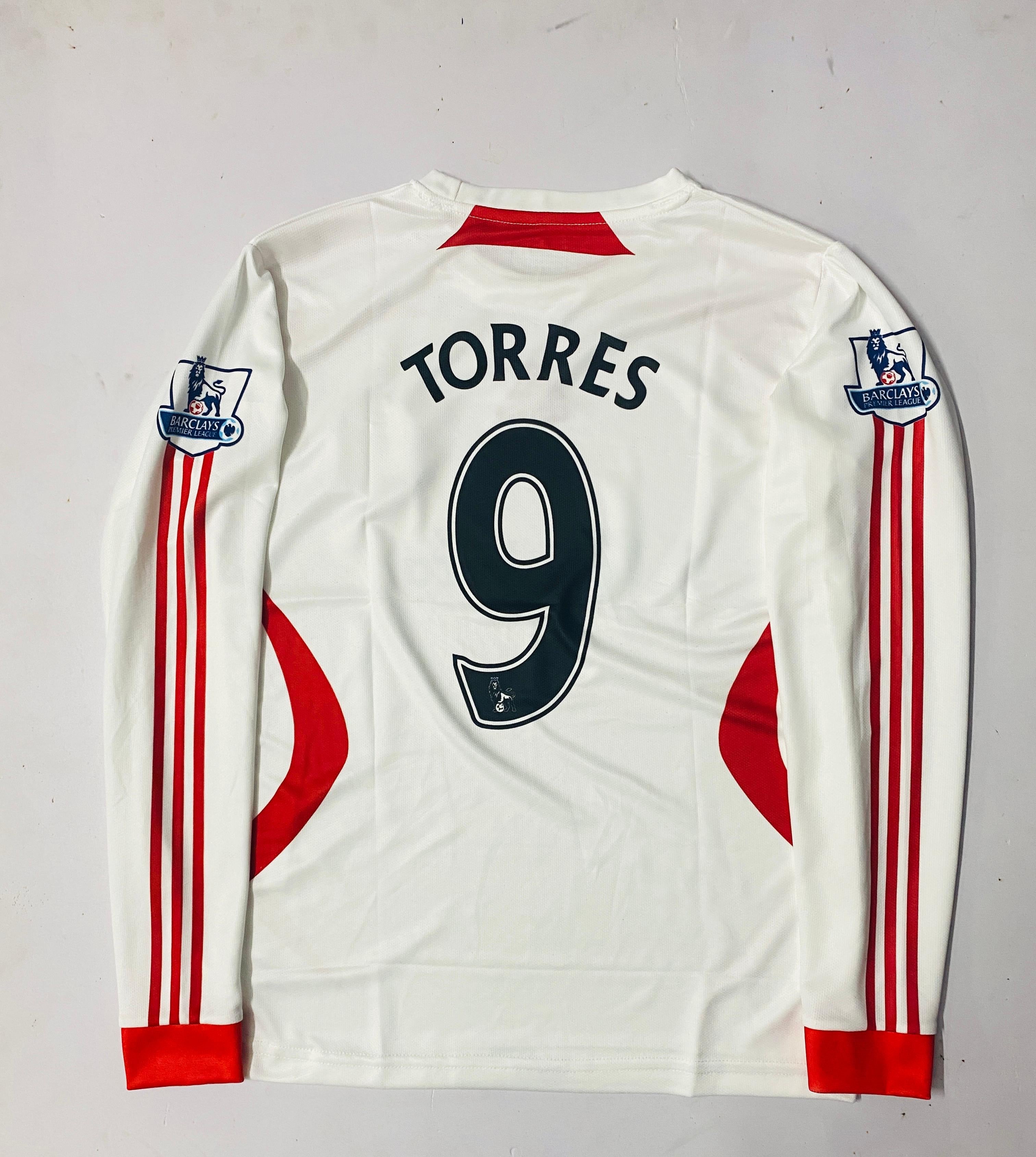 LIVERPOOL FC  AWAY 2008 FULL SLEVEE- EMBROIDERY
