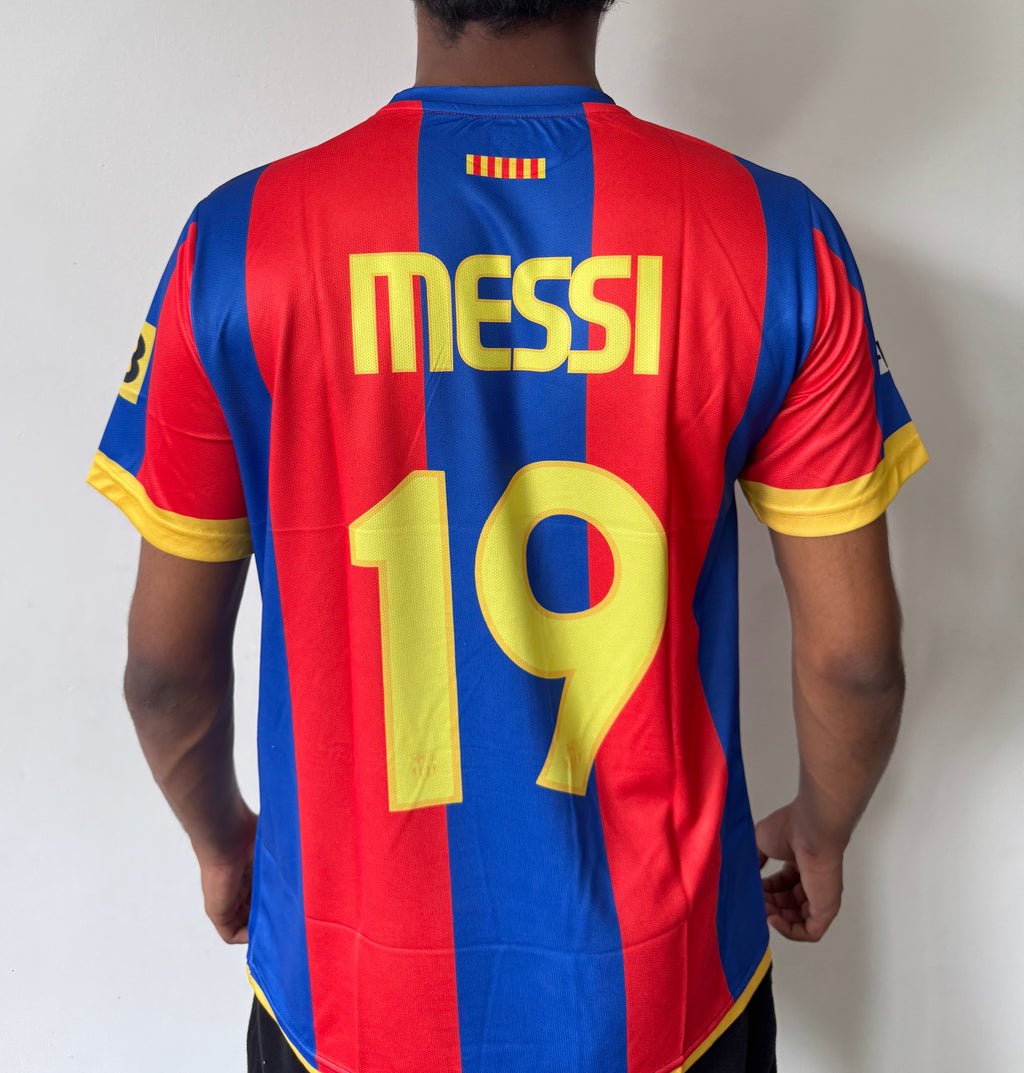 FC BARCELONA 2007/08 HOME  - EMBROIDERY