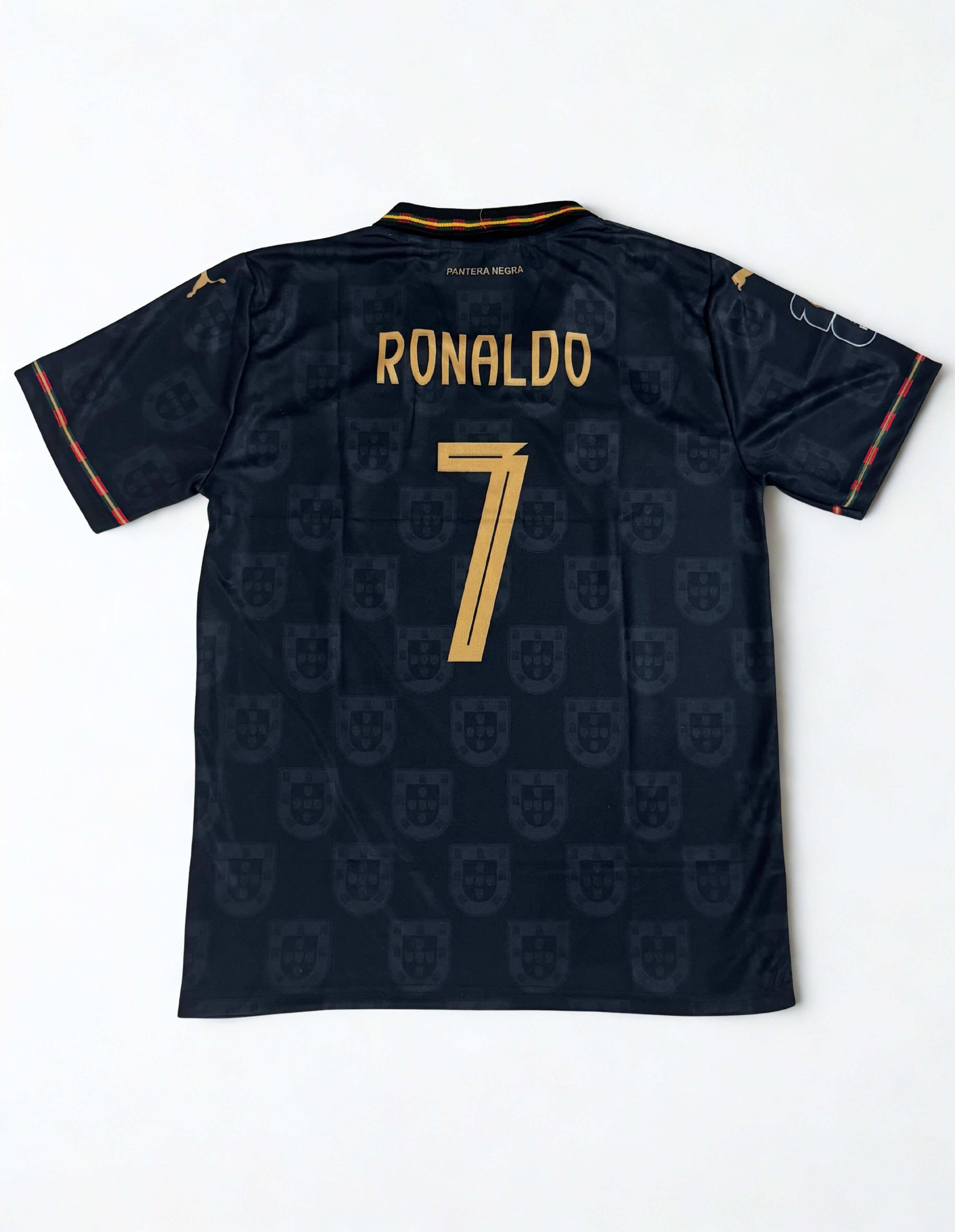 PORTUGAL 2026 AWAY PANTHER HALF SLEVEE POLO  CR7-EMBROIDERY