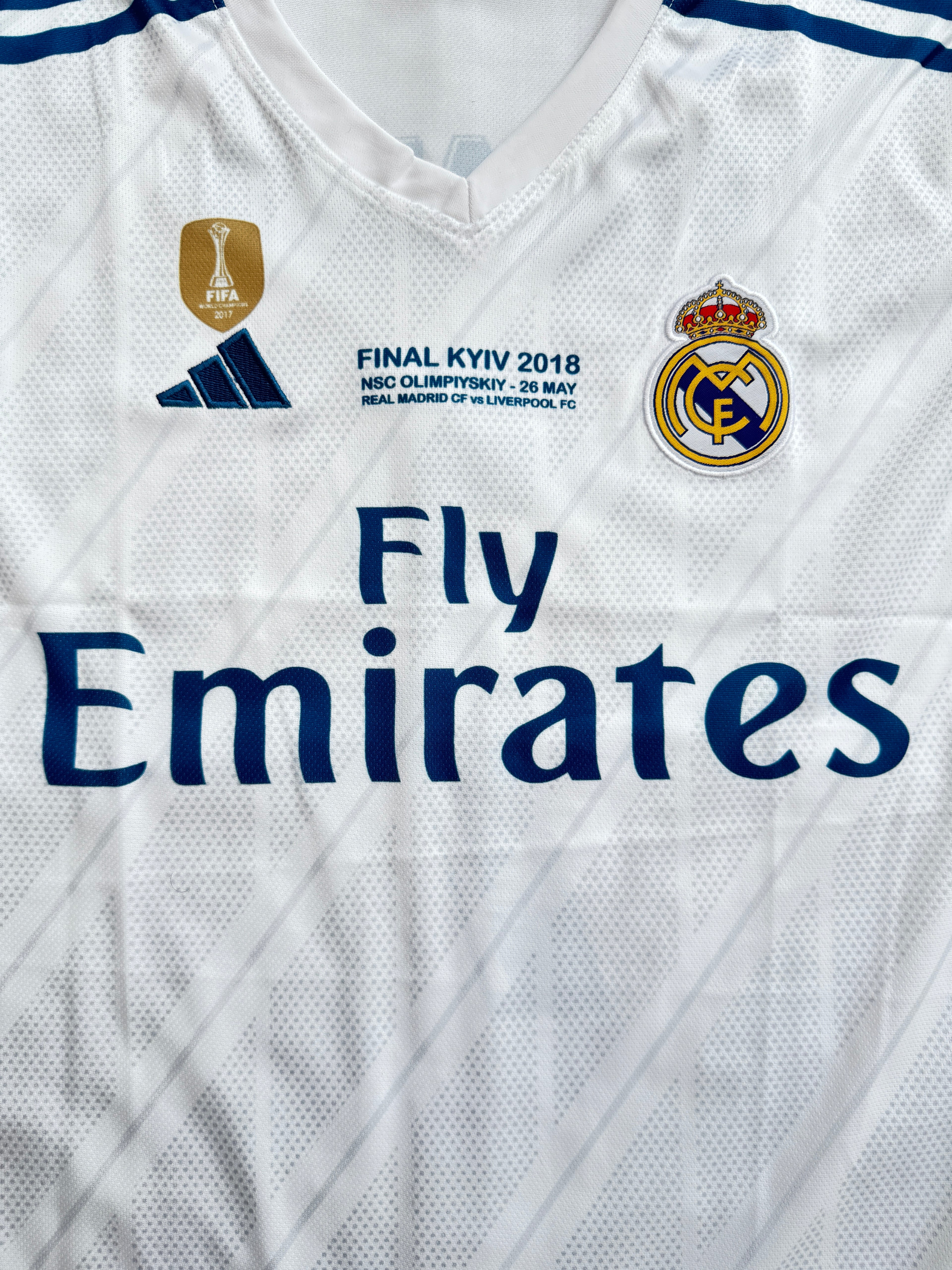 REAL MADRID 2017/18 FULL SLEEVE HOME CR7-EMBROIDERY