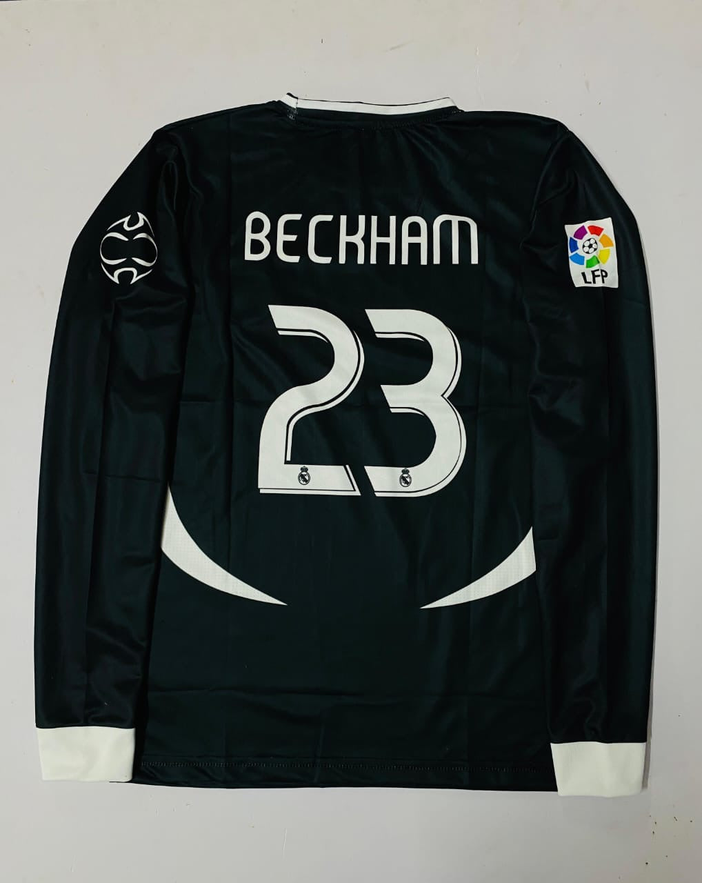 REAL MADRID 2006/07 AWAY FULL SLEVEE - EMBROIDERY