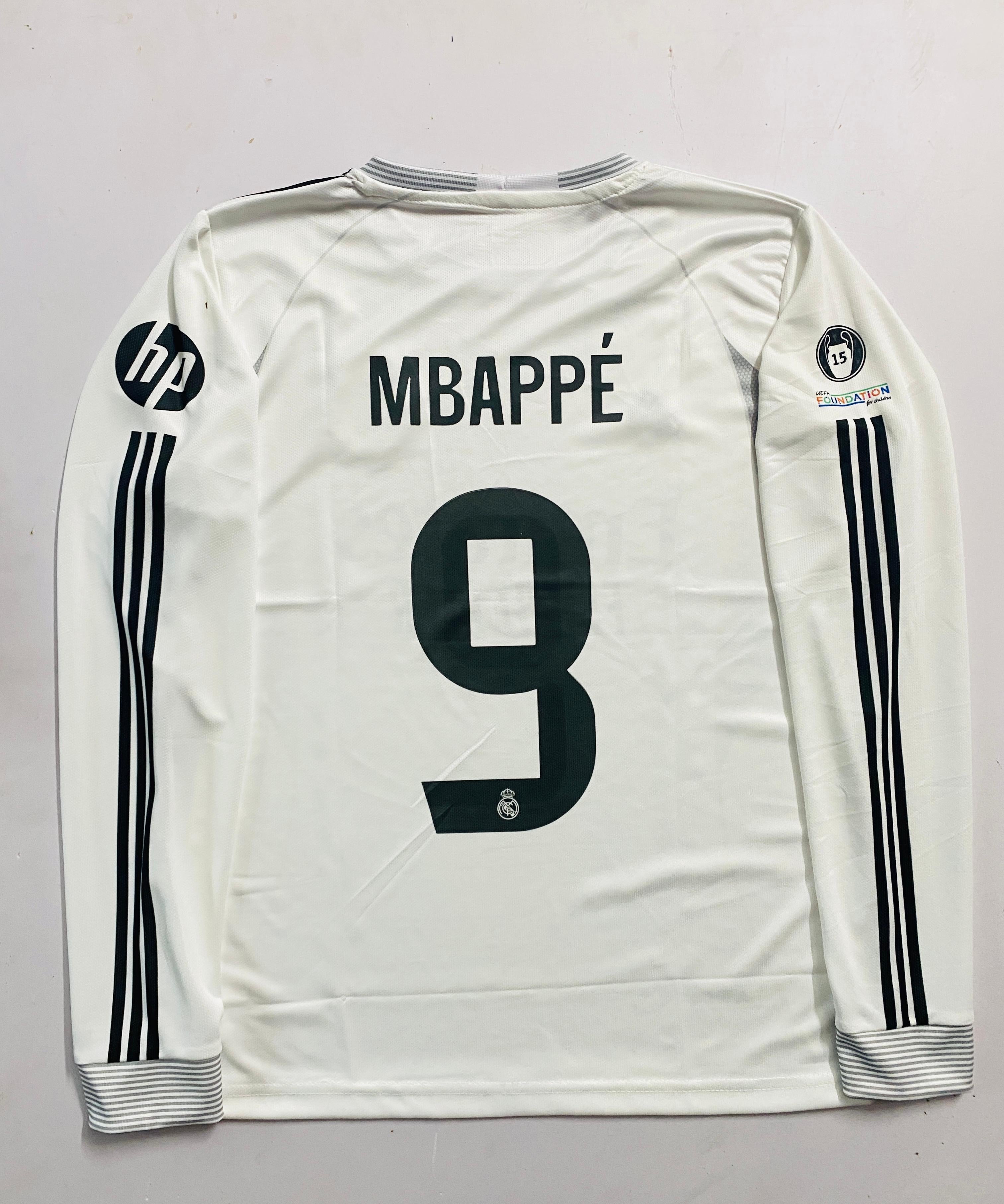 REAL MADRID 2025/26 HOME -FULL SLEVEE EMBROIDERY