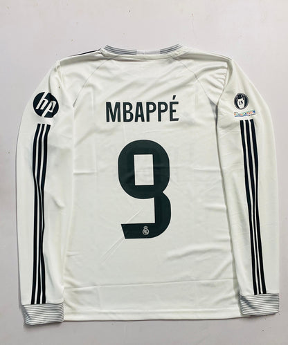 REAL MADRID 2025/26 HOME -FULL SLEVEE EMBROIDERY