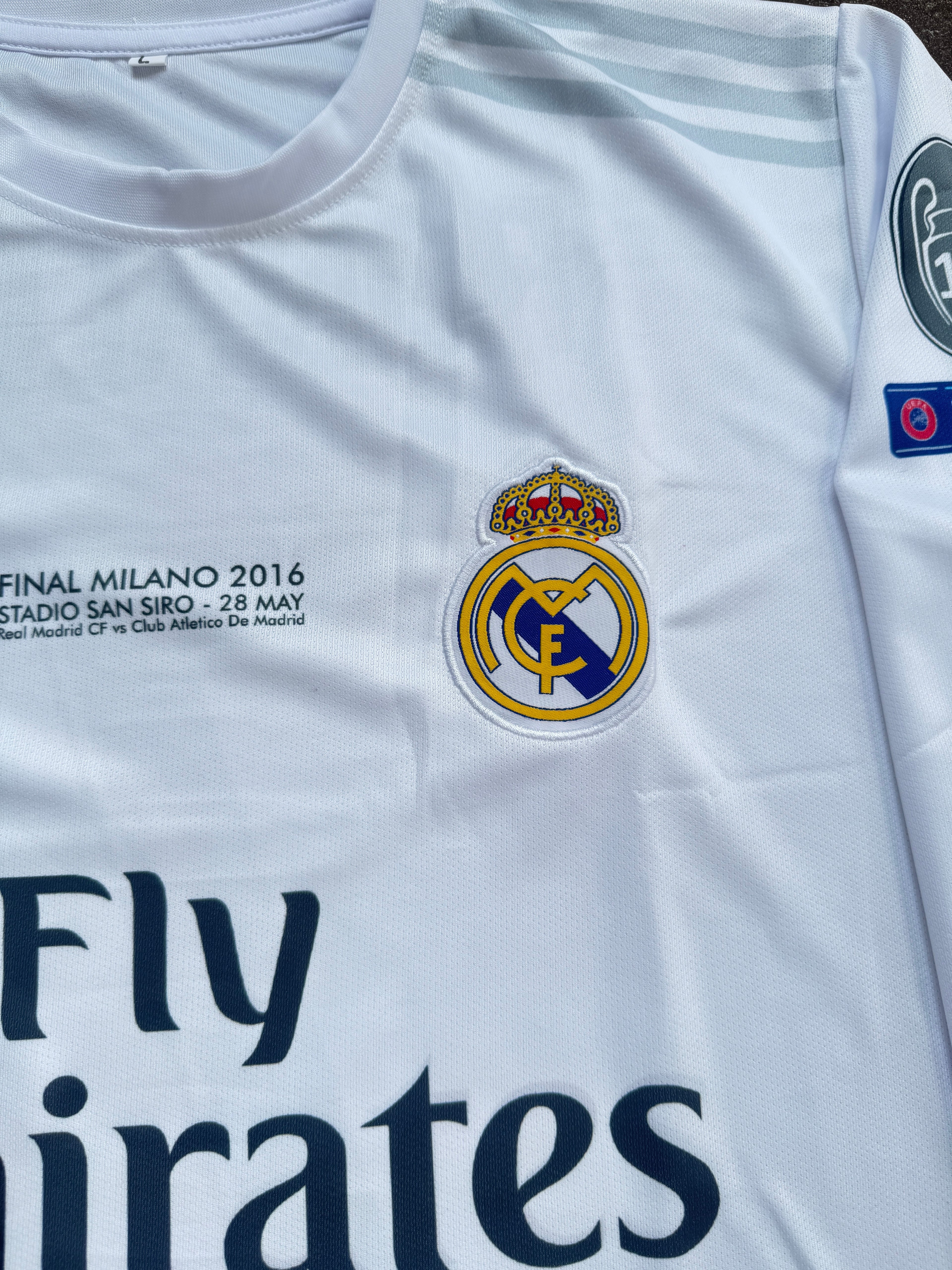 REAL MADRID HOME 2015/16 FULL SLEEVE -EMBROIDERY