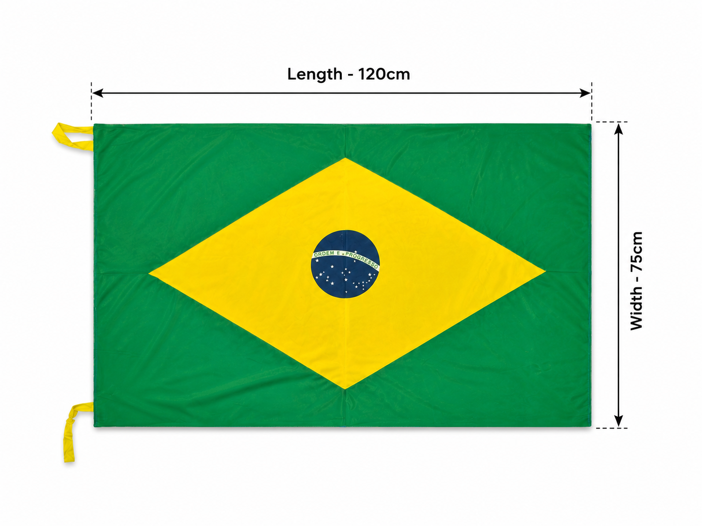 BRAZIL FLAG 1mtr