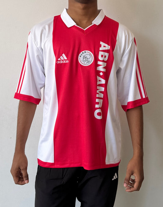 AJAX 2001-02 CRUYFF FIVE SLEVEE - EMBROIDERY