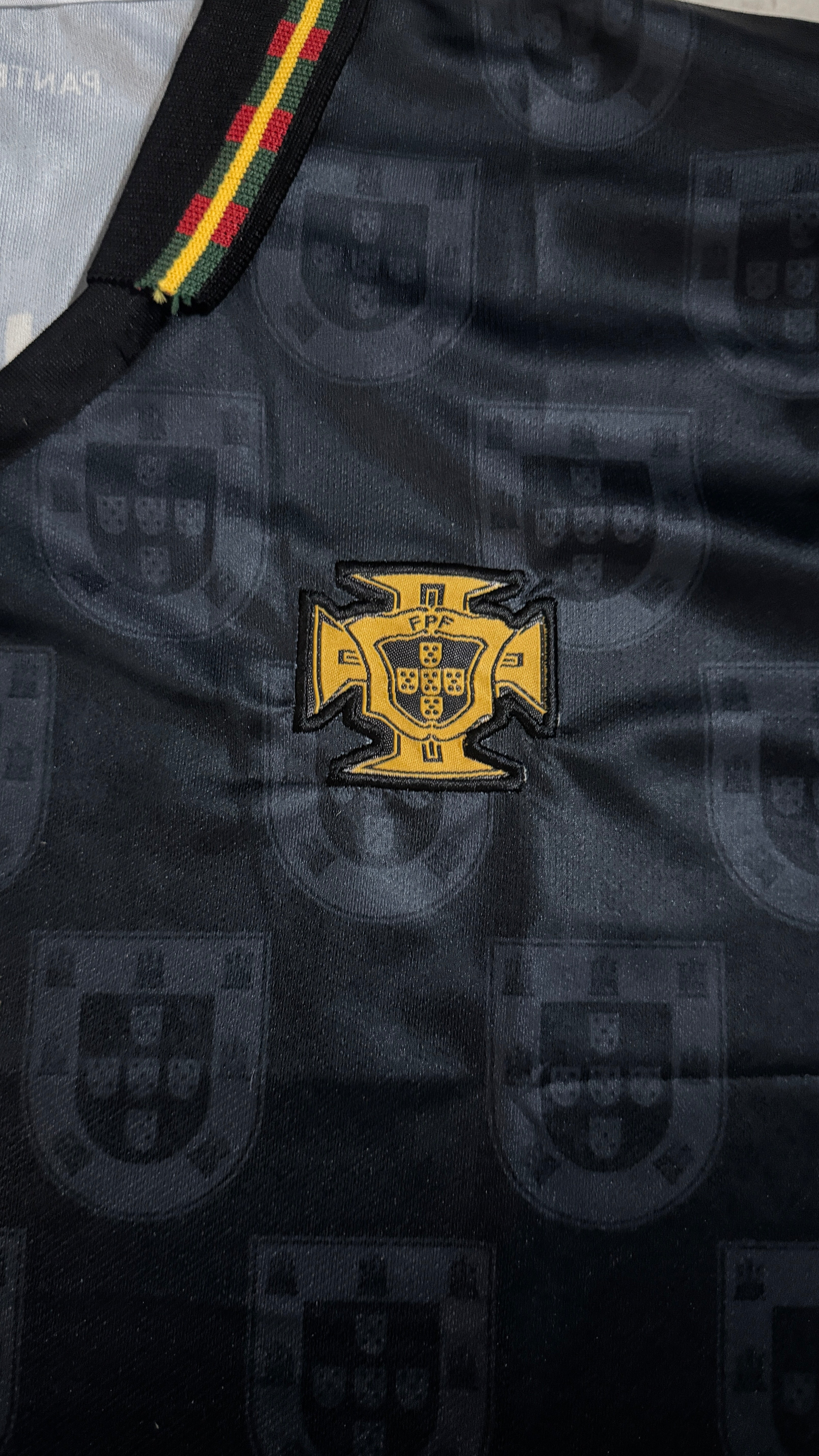 PORTUGAL 2026 AWAY PANTHER HALF SLEVEE POLO  CR7-EMBROIDERY