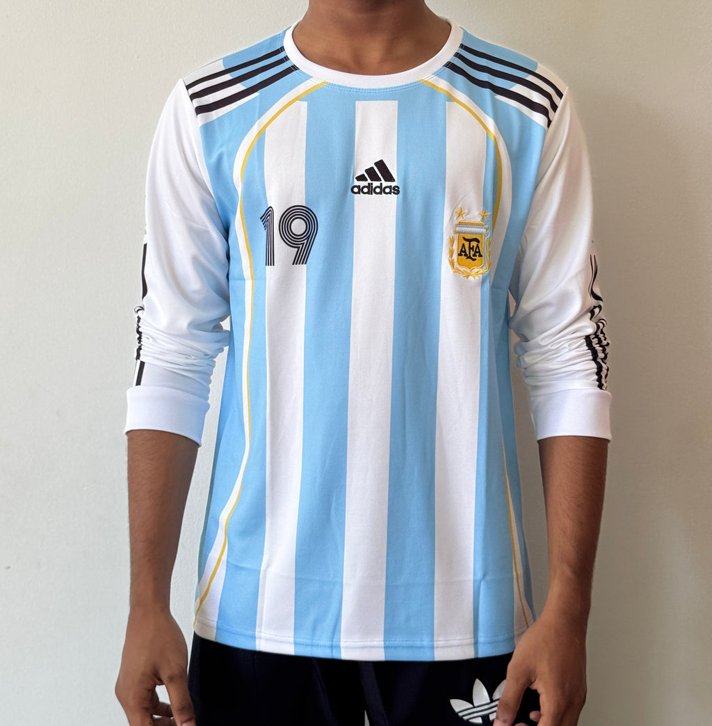 ARGENTINA 2006/07 FULL SLEVEE MESSI -EMBROIDERY