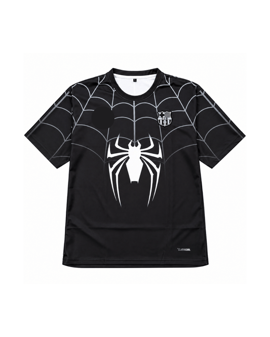 FC BARCELONA BLACK SPIDER FIVE SLEVEE - EMBROIDERY