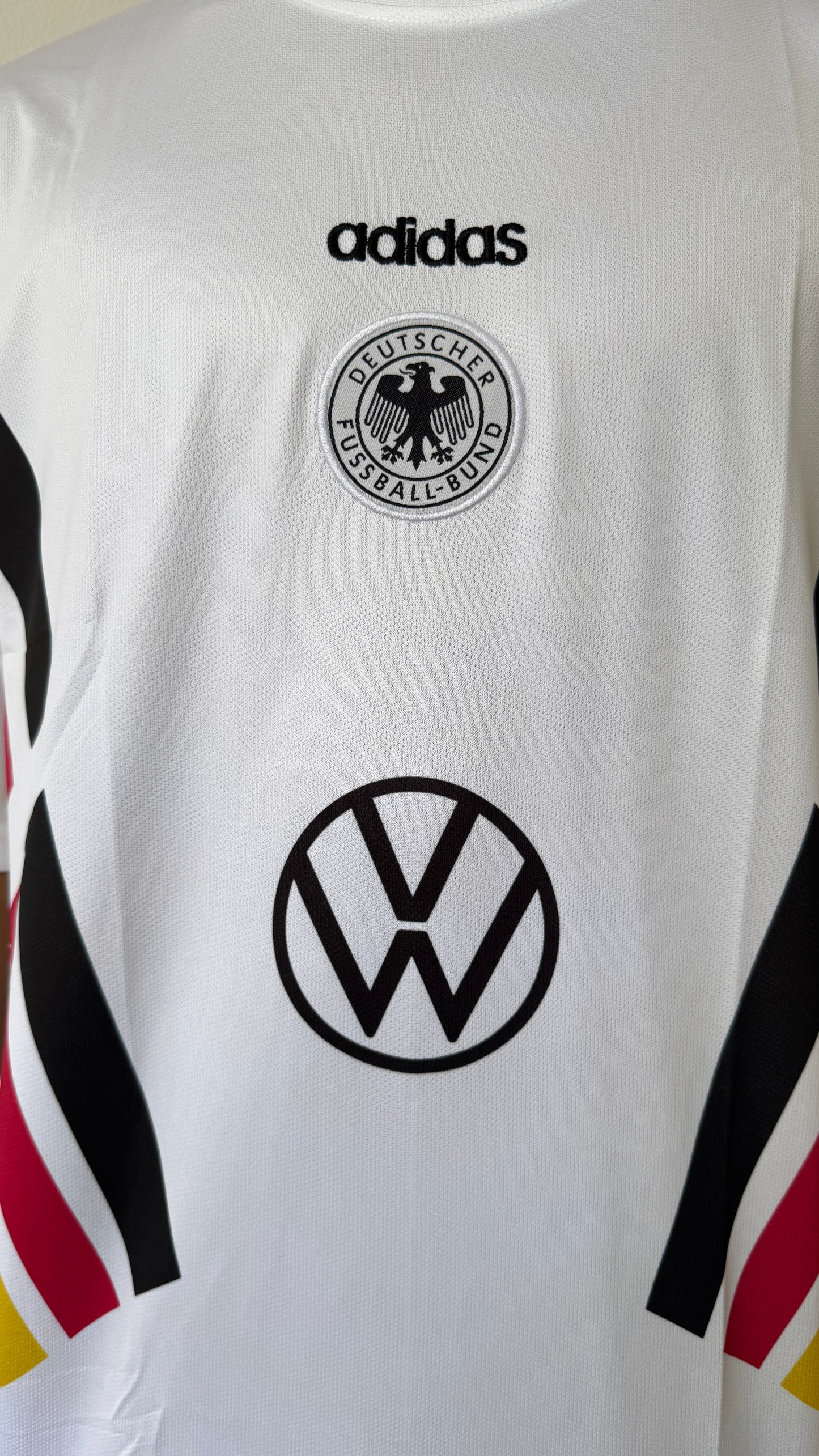 GERMANY BECKENBAUER WHITE FIVE SLEVEE - EMBROIDERY