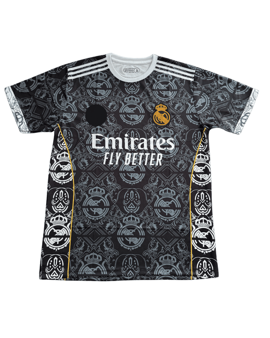 REAL MADRID 2024 BLACK SPECIAL EDITION - EMBROIDERY