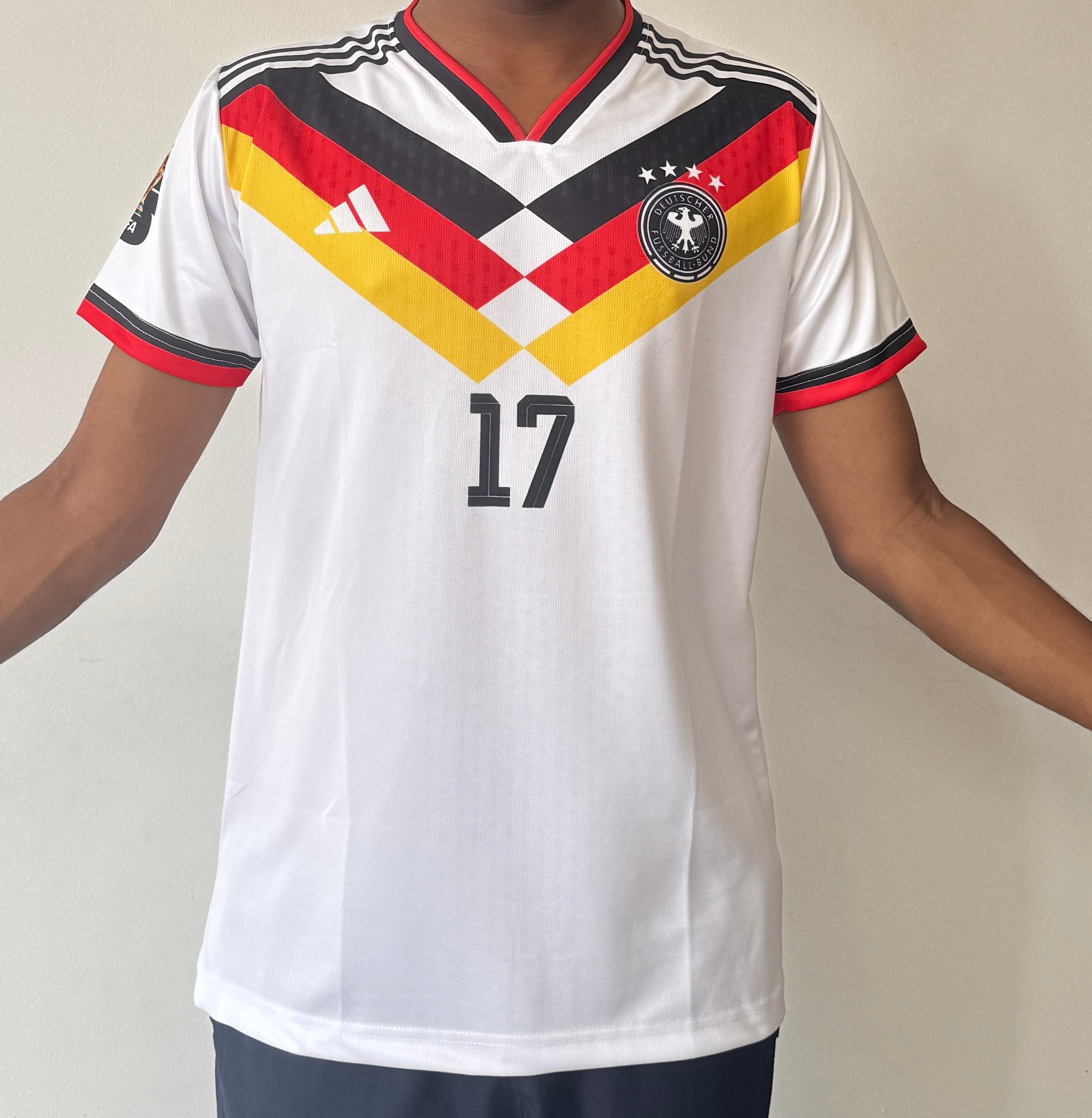 GERMANY 2026 V - NECK HOME WRITZ JERSEY- PRINTED