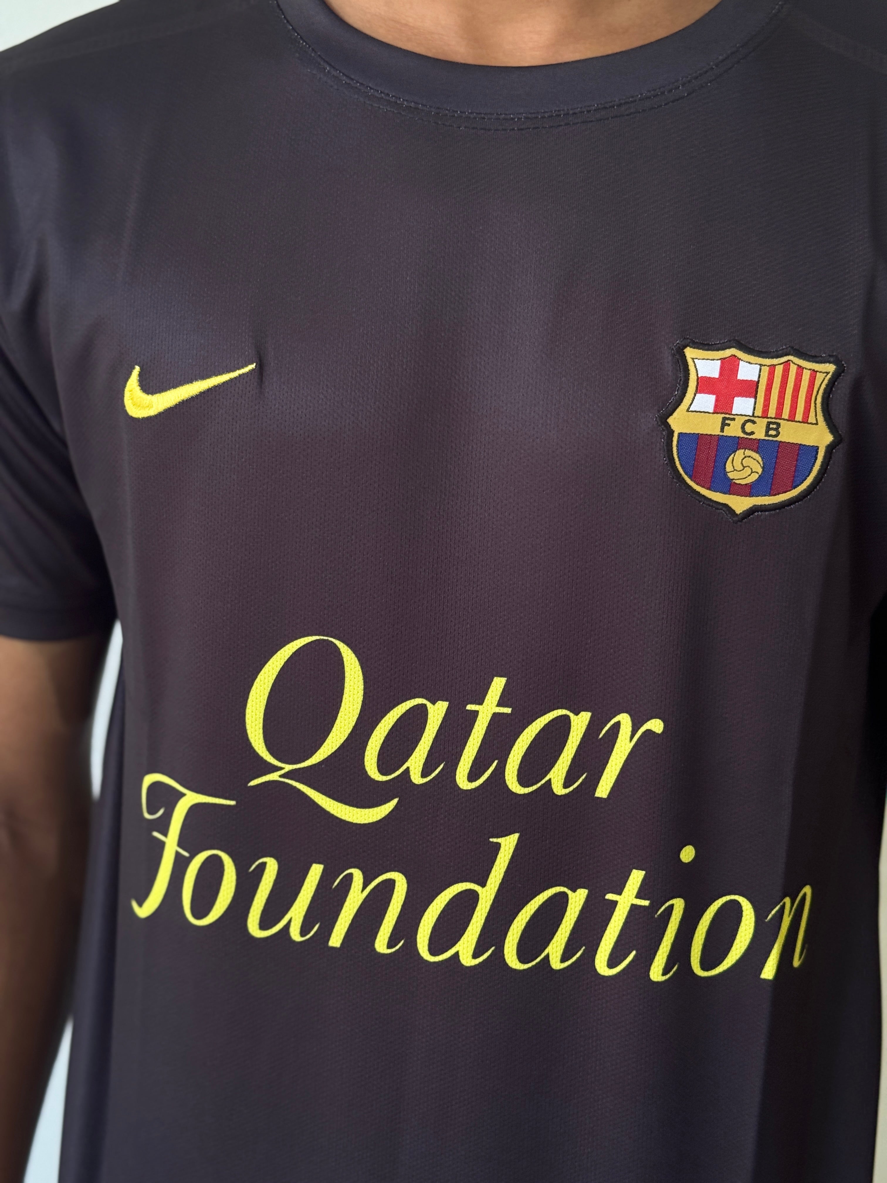 FC BARCELONA 2011/12 AWAY MESSI -EMBROIDERY