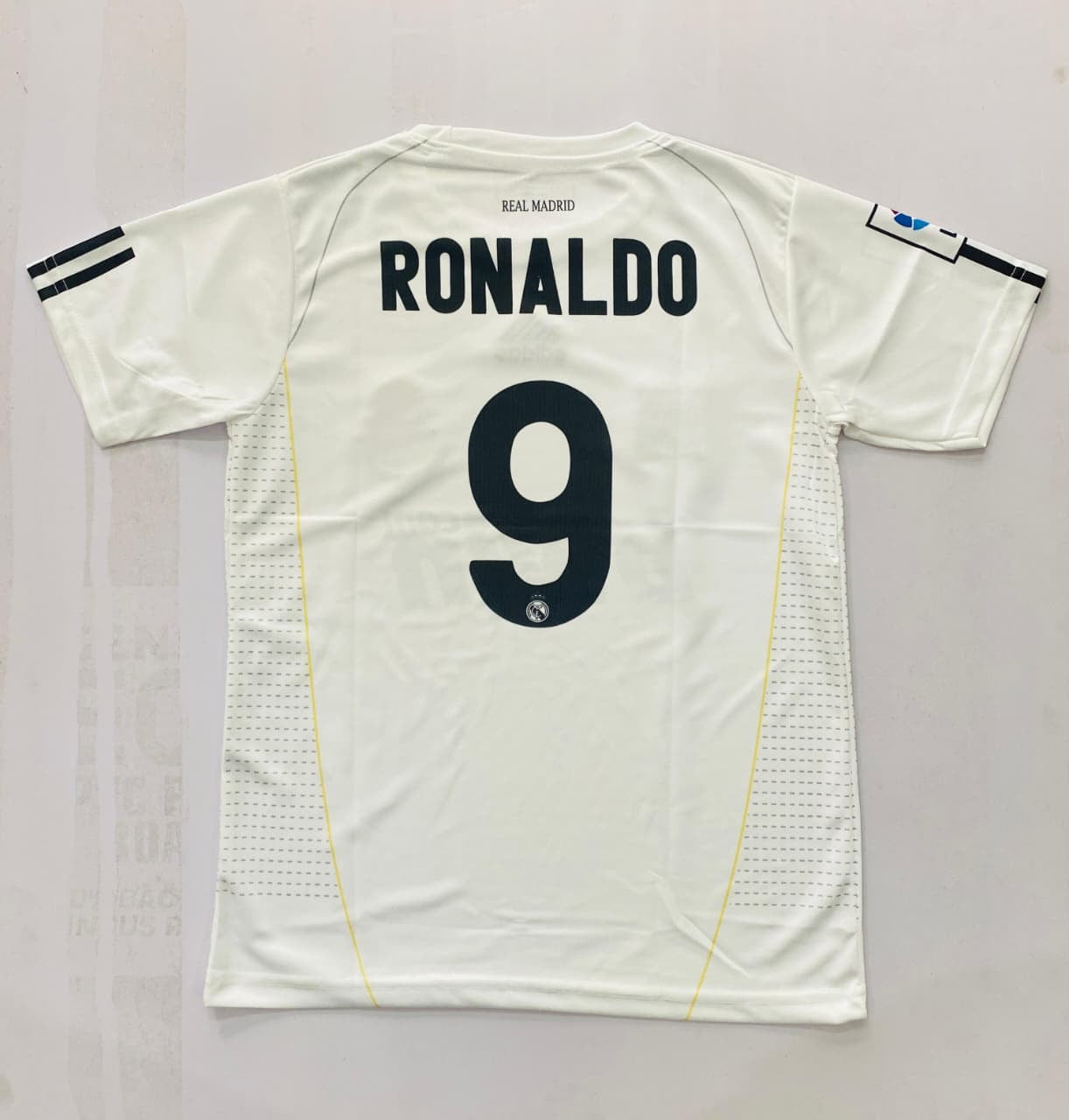 REAL MADRID 2009/10 HOME half SLEEVE-EMBROIDERY