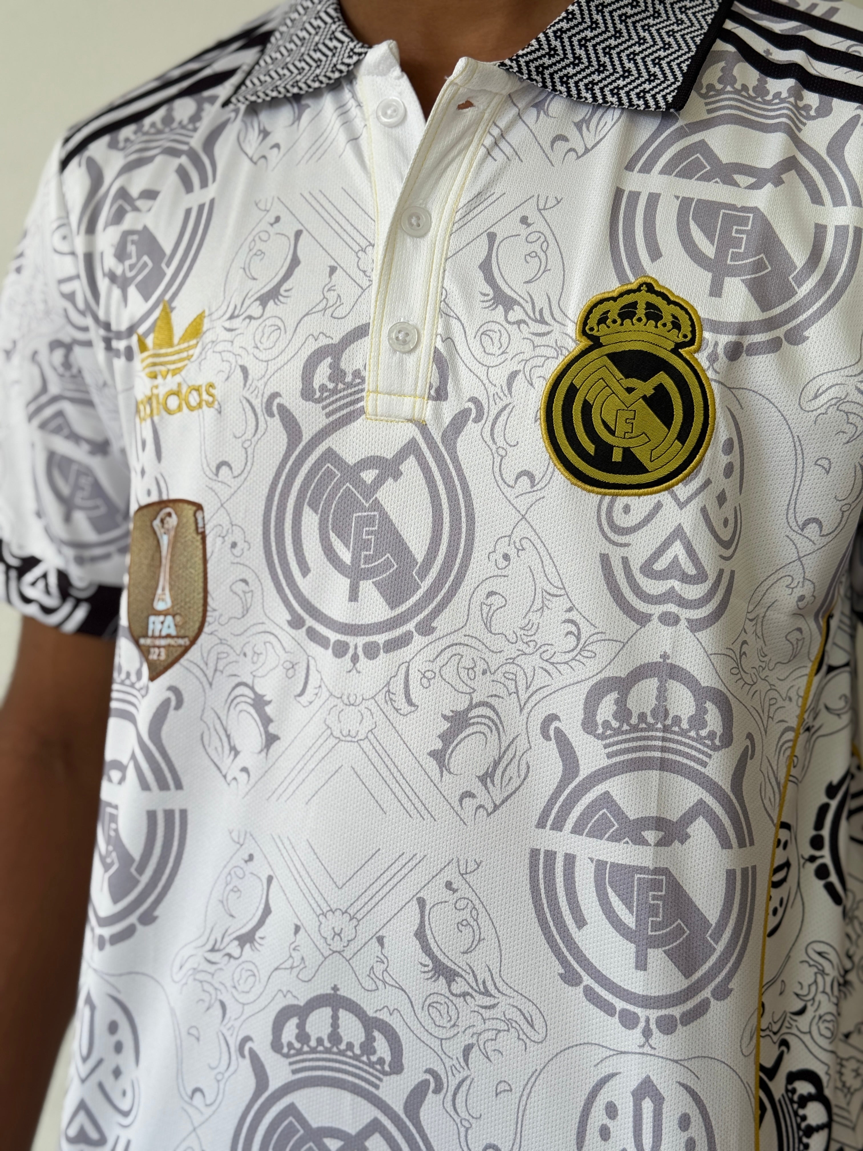 REAL MADRID HOME POLO SPECIAL EDITION  - EMBROIDERY
