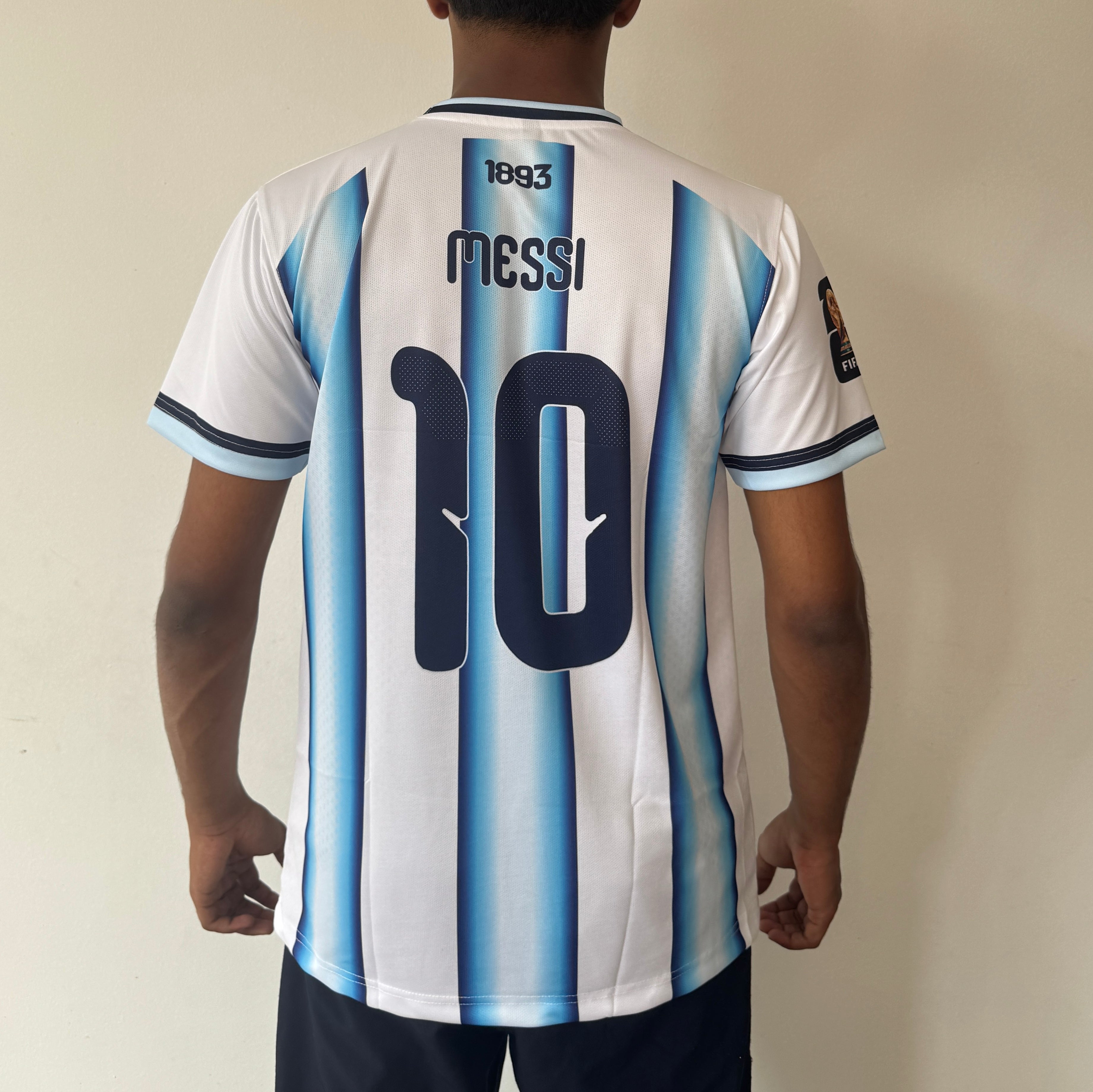 ARGENTINA HOME 2026 JERSEY MESSI- PRINTED