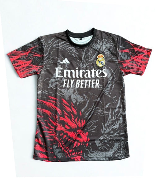 REAL MADRID RED. DRAGON SPECIAL EDITION - EMBROIDERY