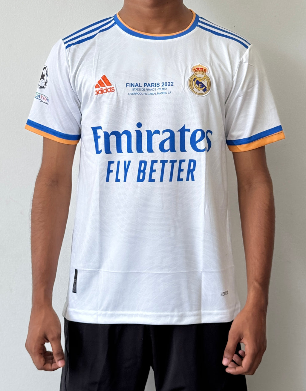 REAL MADRID 2022 HOME -EMBROIDERY