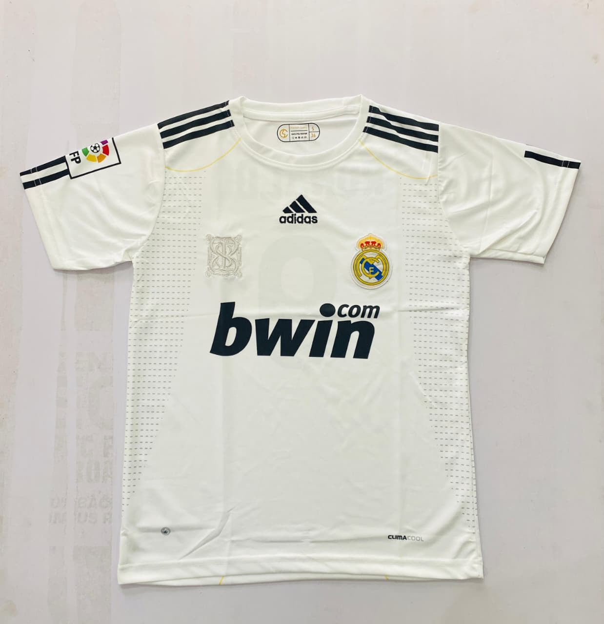 REAL MADRID 2009/10 HOME half SLEEVE-EMBROIDERY