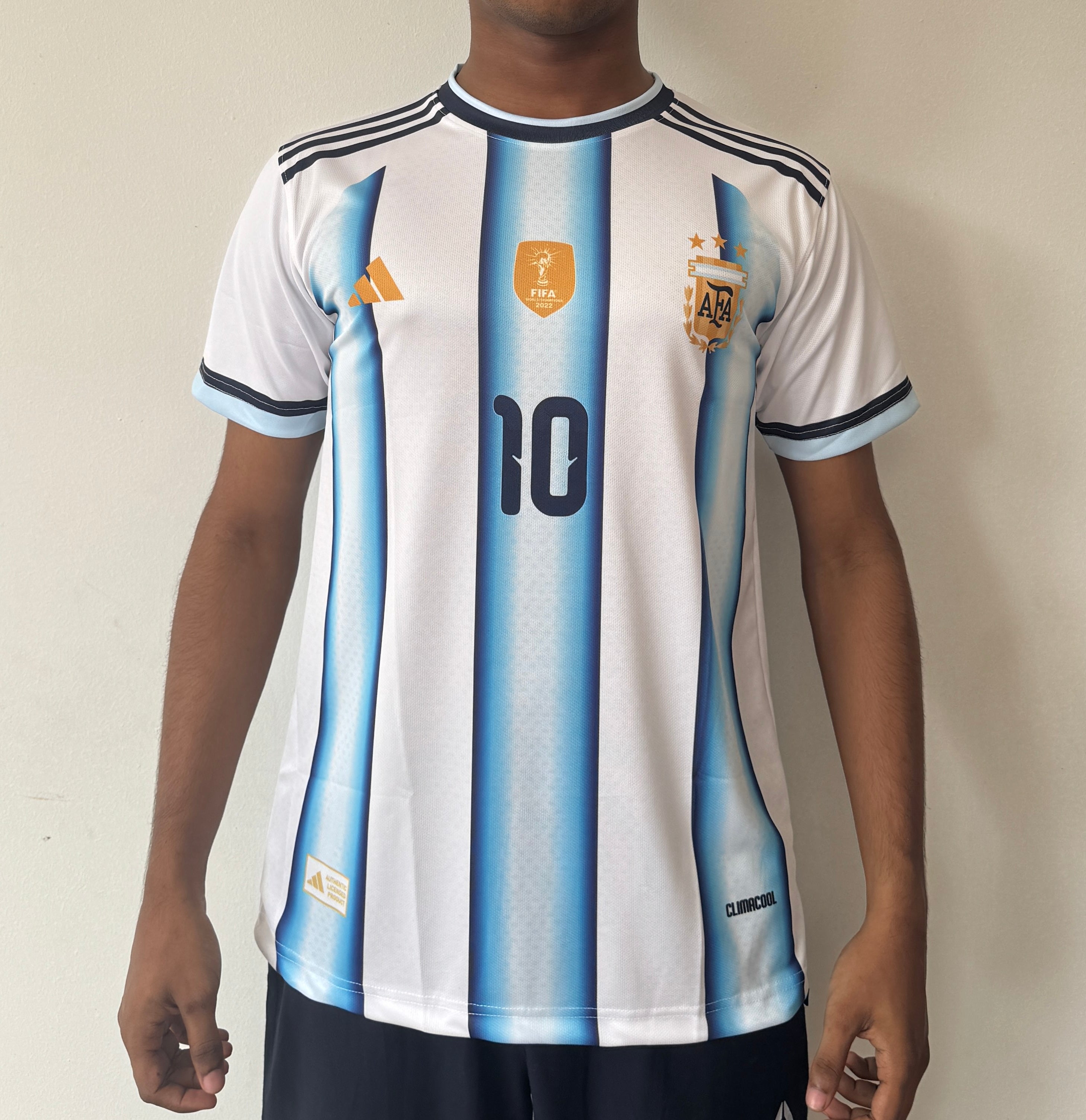 ARGENTINA HOME 2026 JERSEY MESSI- PRINTED
