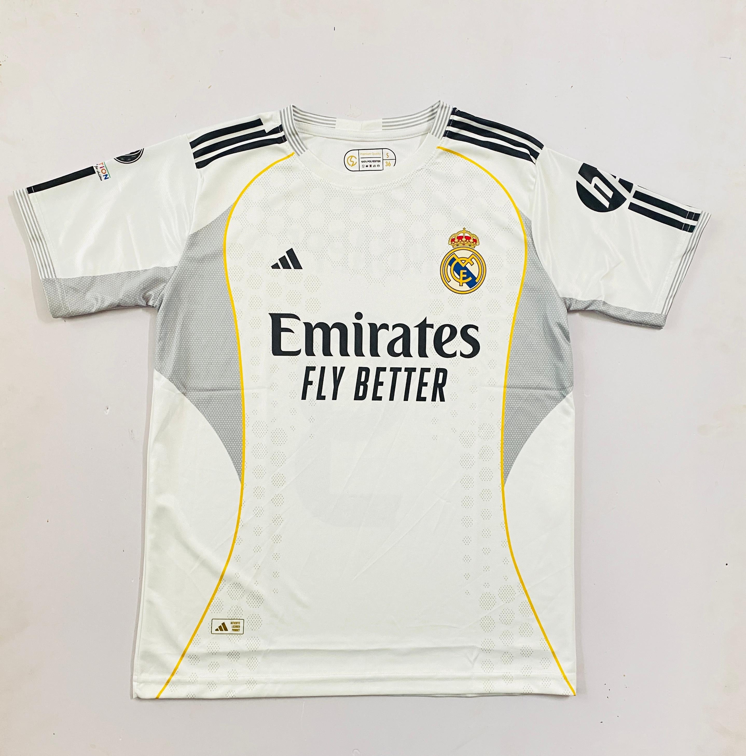 REAL MADRID 2025/26 HOME JERSEY  -PRINTED