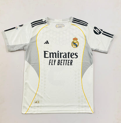 REAL MADRID 2025/26 HOME JERSEY  -PRINTED