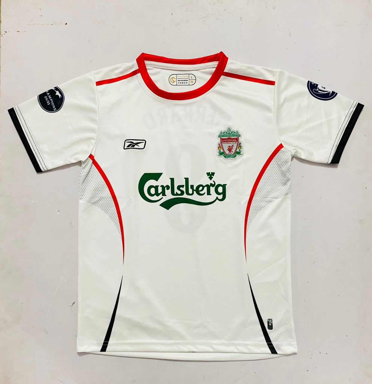 LIVERPOOL 2005/06 AWAY -EMBROIDERY