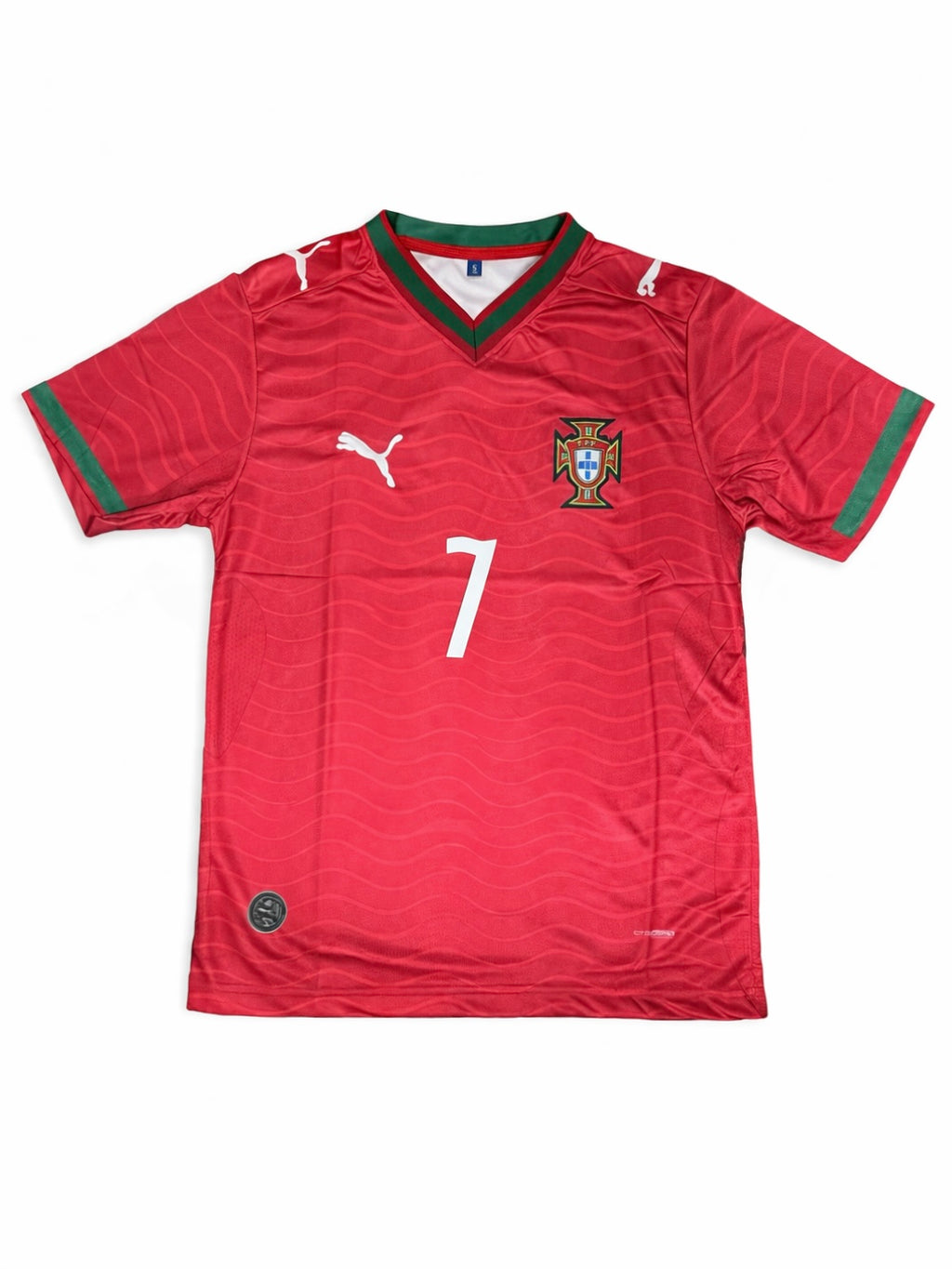 PORTUGAL 2026 HOME JERSEY-HALF SLEEVE CR7- EMBROIDERY