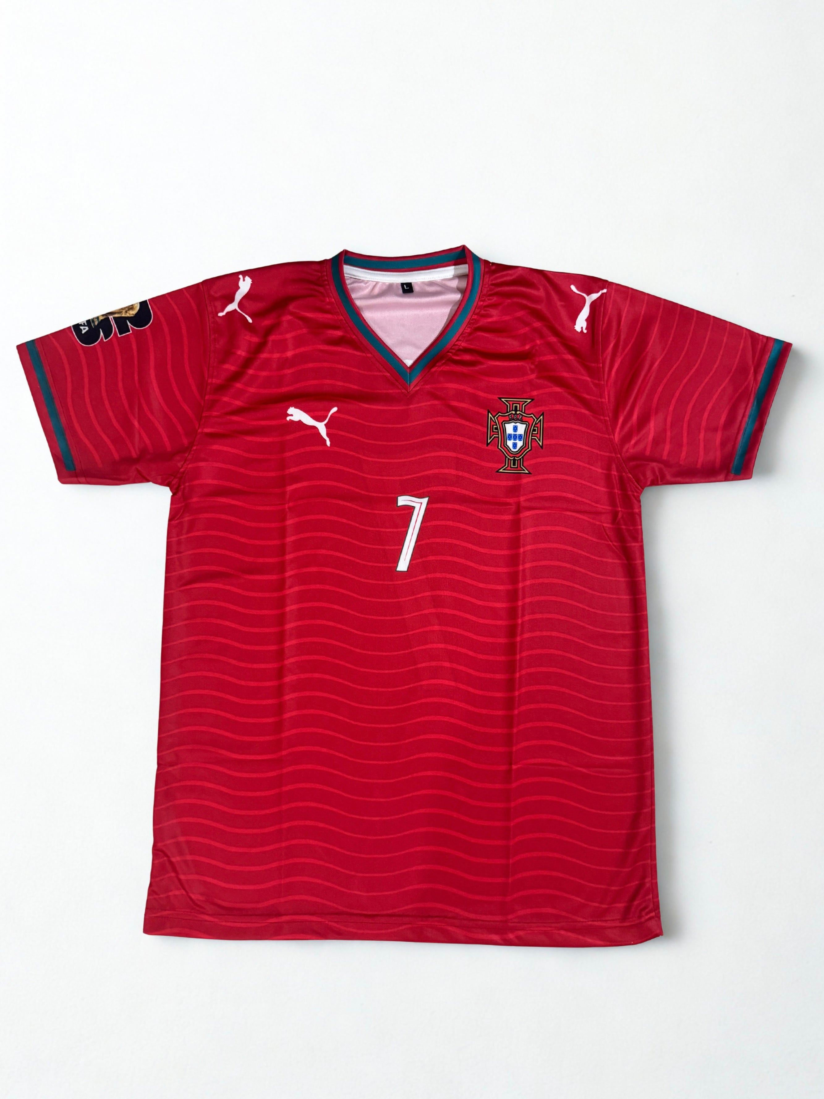 PORTUGAL HOME  2026 JERSEY CR7 - PRINTED