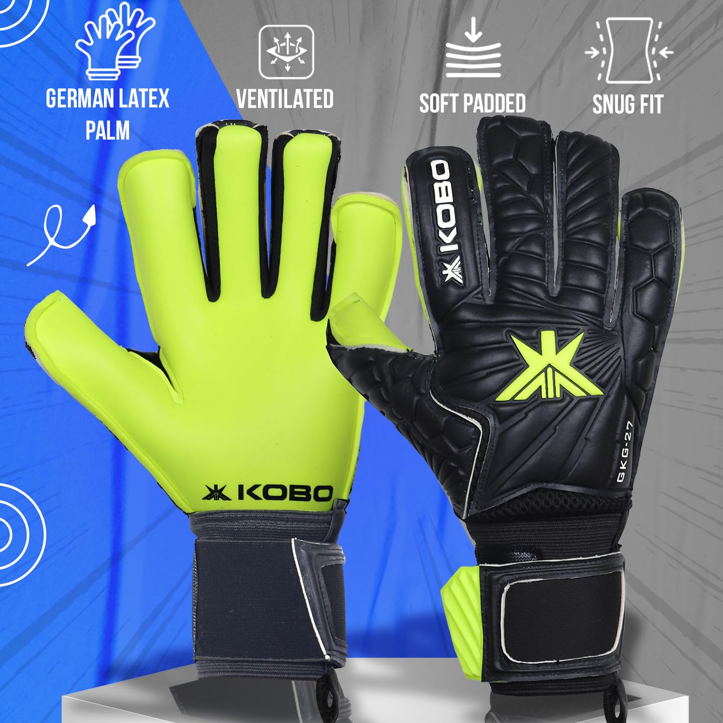 KOBO GKG-27 FOOTBALL GLOVES