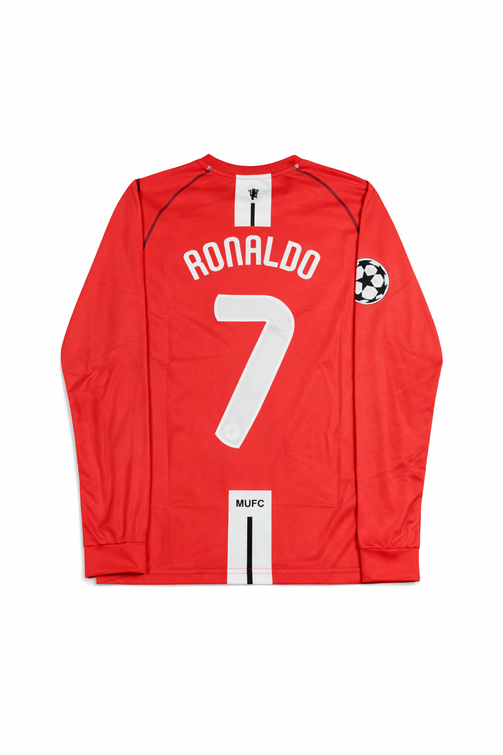 MAN UTD 2007-08 HOME FULL SLEVEE CR7 EMBRODIERY