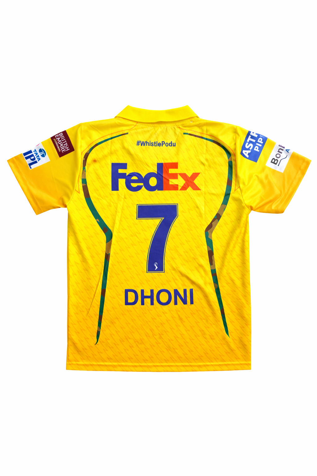 CSK HOME JERSEY - PRINTED