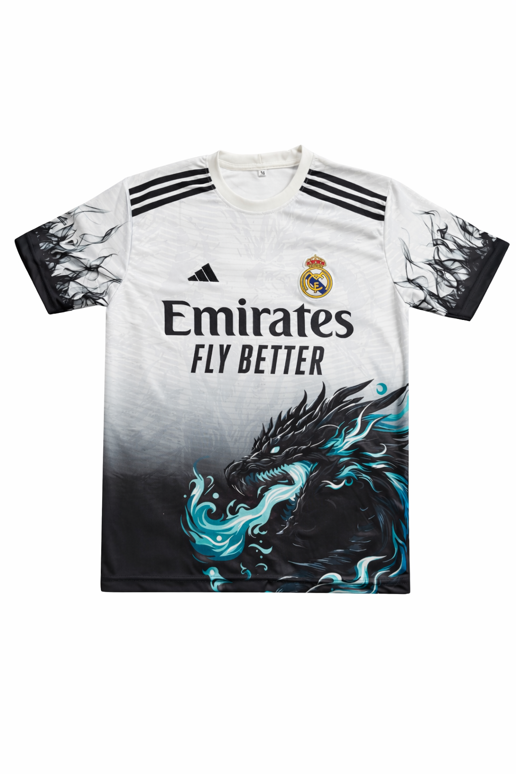 REAL MADRID WHITE DRAGON SPECIAL EDITION - EMBROIDERY