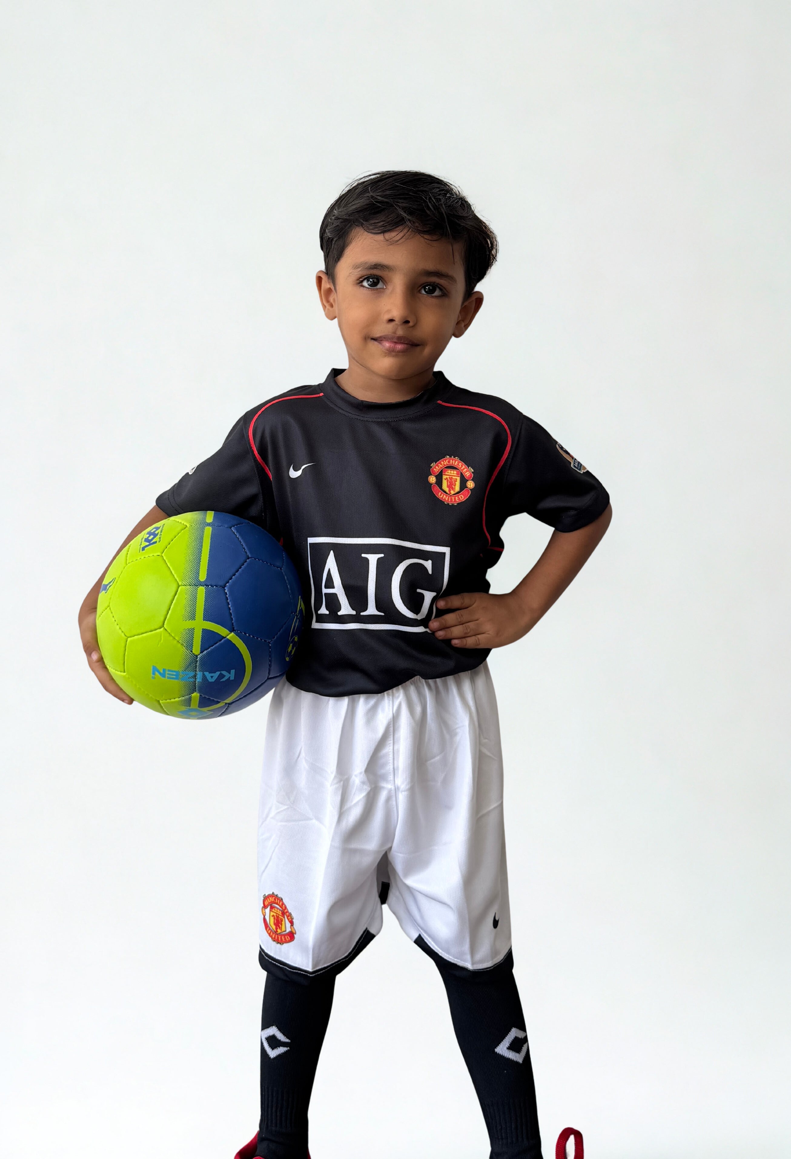 MAN UTD AWAY Kids set - jersey + shorts