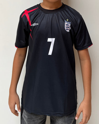 KIDS ENGLAND BECKHAM BLACK
