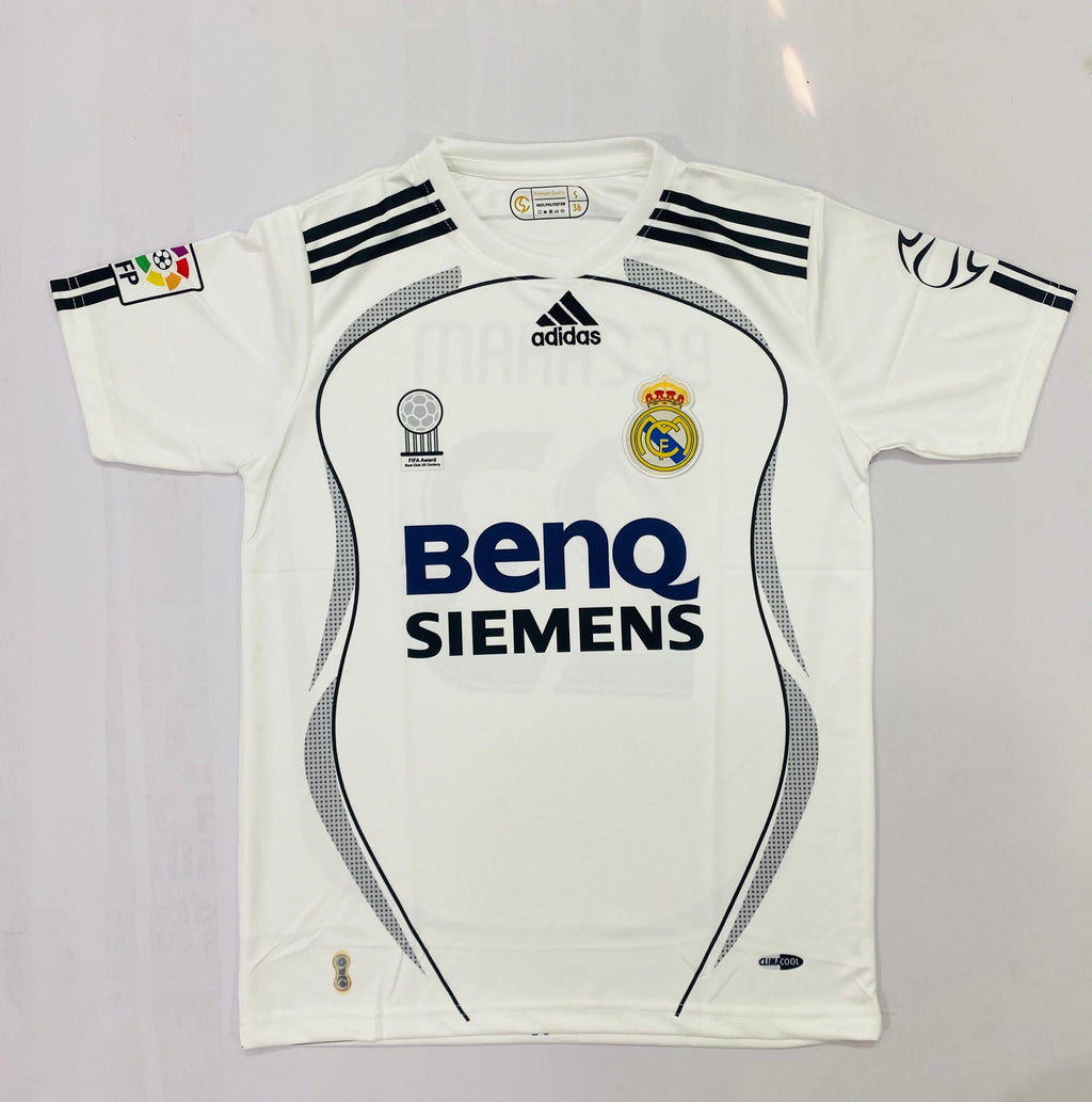 REAL MADRID 2007 HOME -BECKHAM