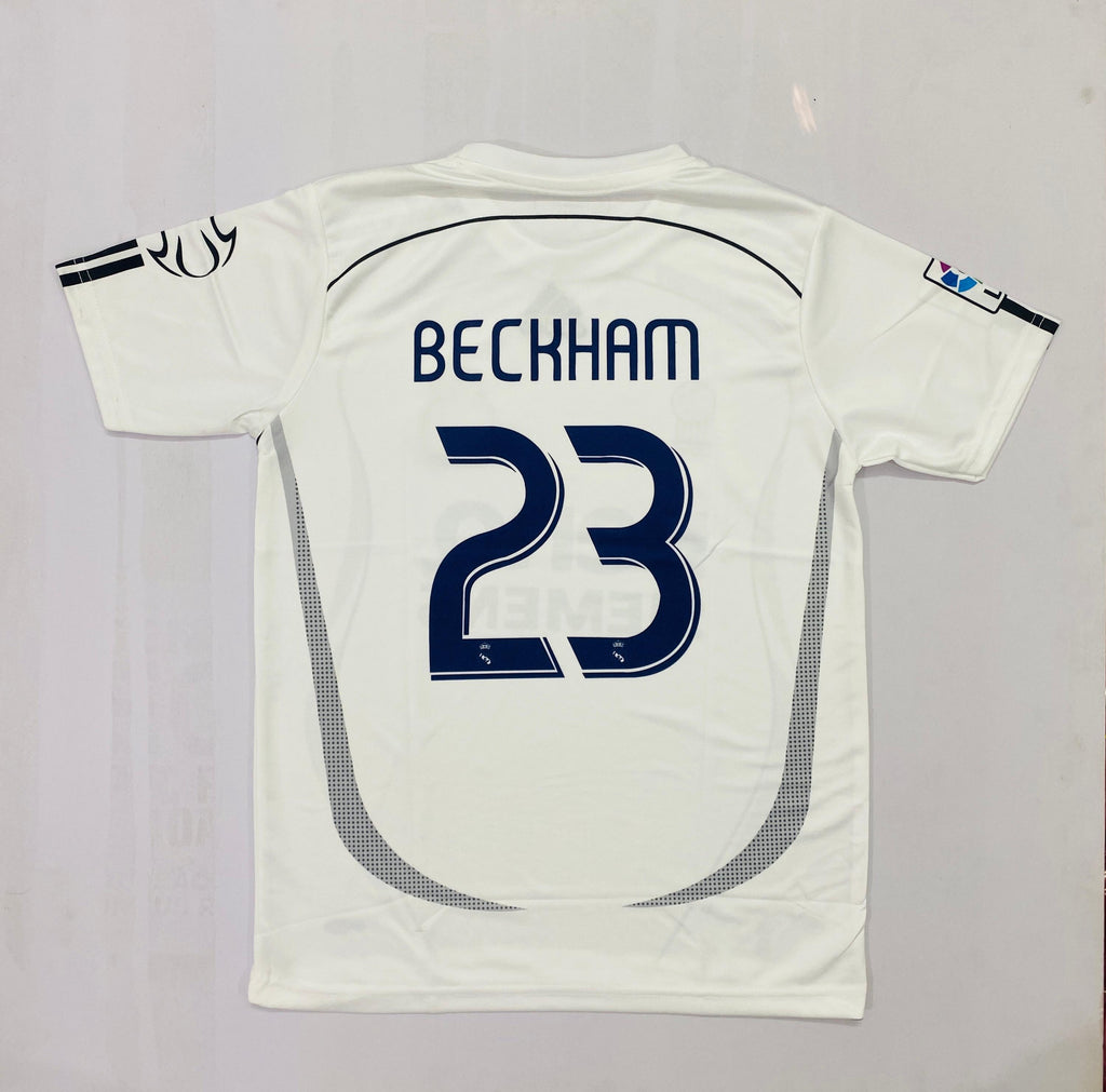 REAL MADRID 2007 HOME -BECKHAM