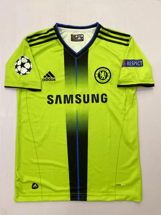 CHEALSEA FC DROGBA GREEN AWAY JERSEY