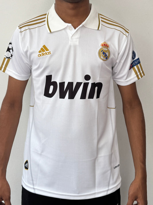 REAL MADRID 2011/12 HOME POLO HALF SLEVEE -EMBROIDERY