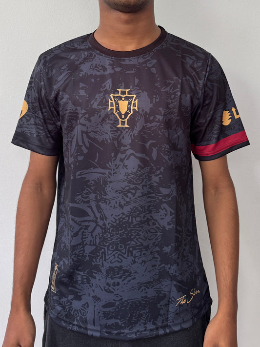 PORTUGUAL CR7 SPECIAL EDITION BLACK JERSEY-PRINTED