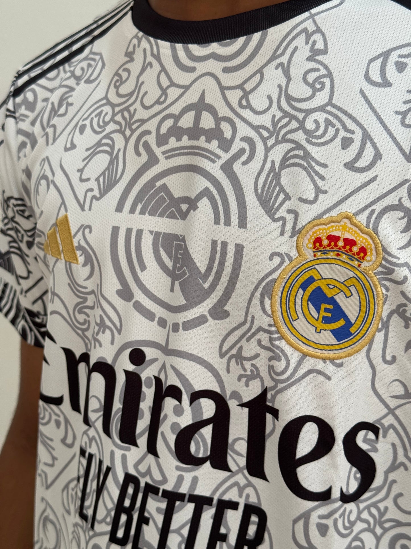 REAL MADRID  24/25 SPECIAL EDITION  EMBROIDERY JERSEY