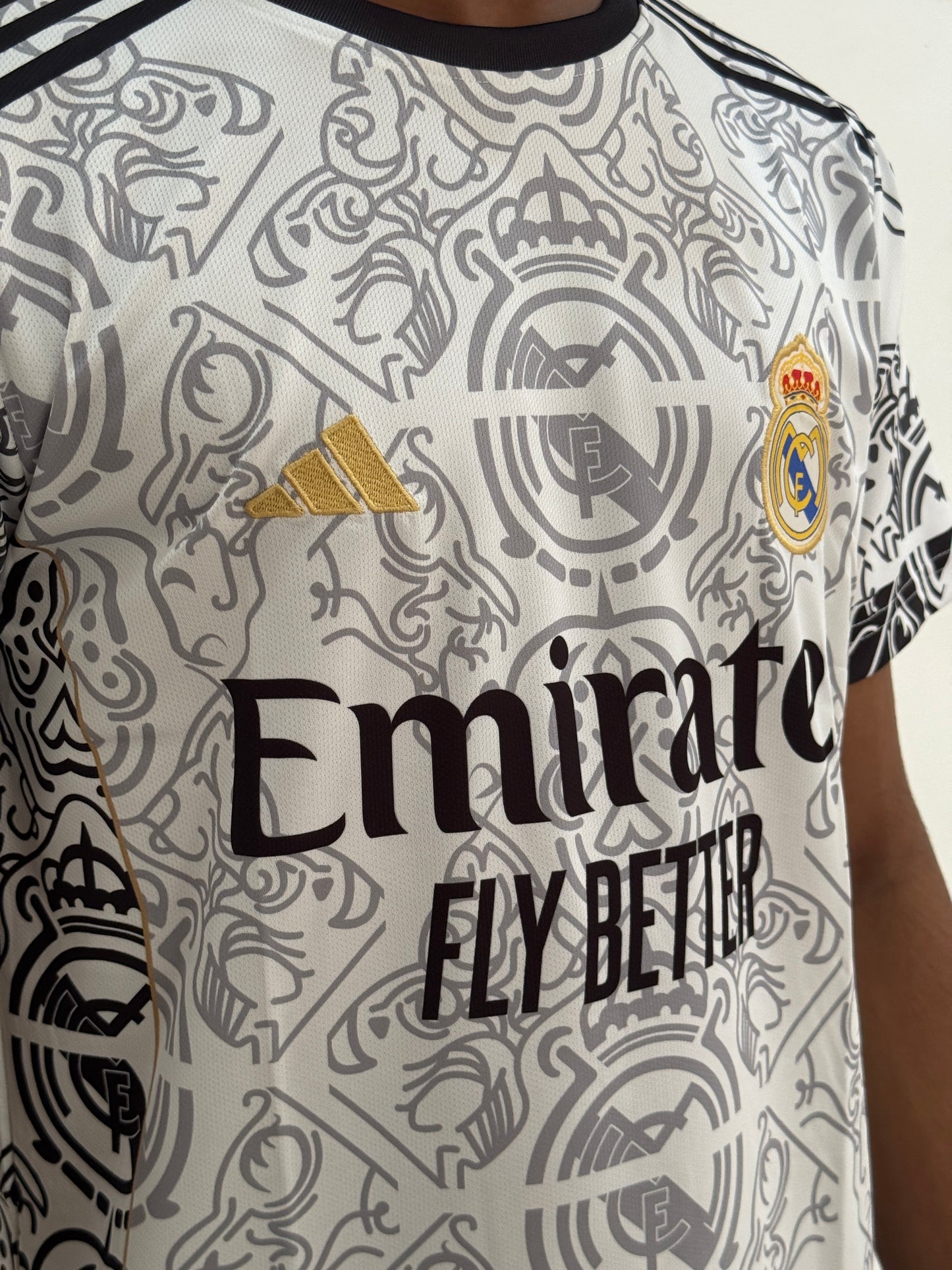 REAL MADRID  24/25 SPECIAL EDITION  EMBROIDERY JERSEY