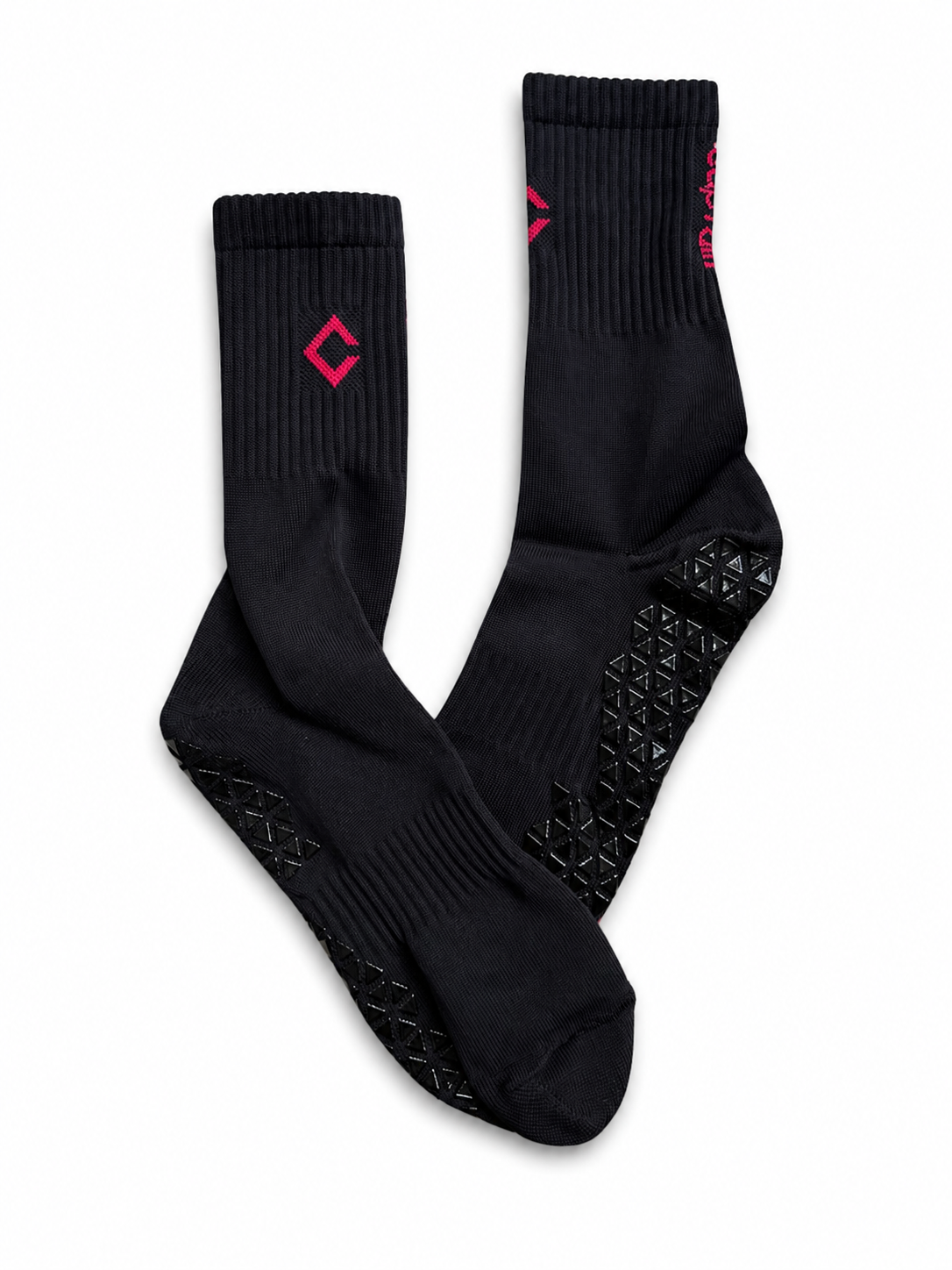 CAPTAIN GRIP SOCKS -FULL BLACK
