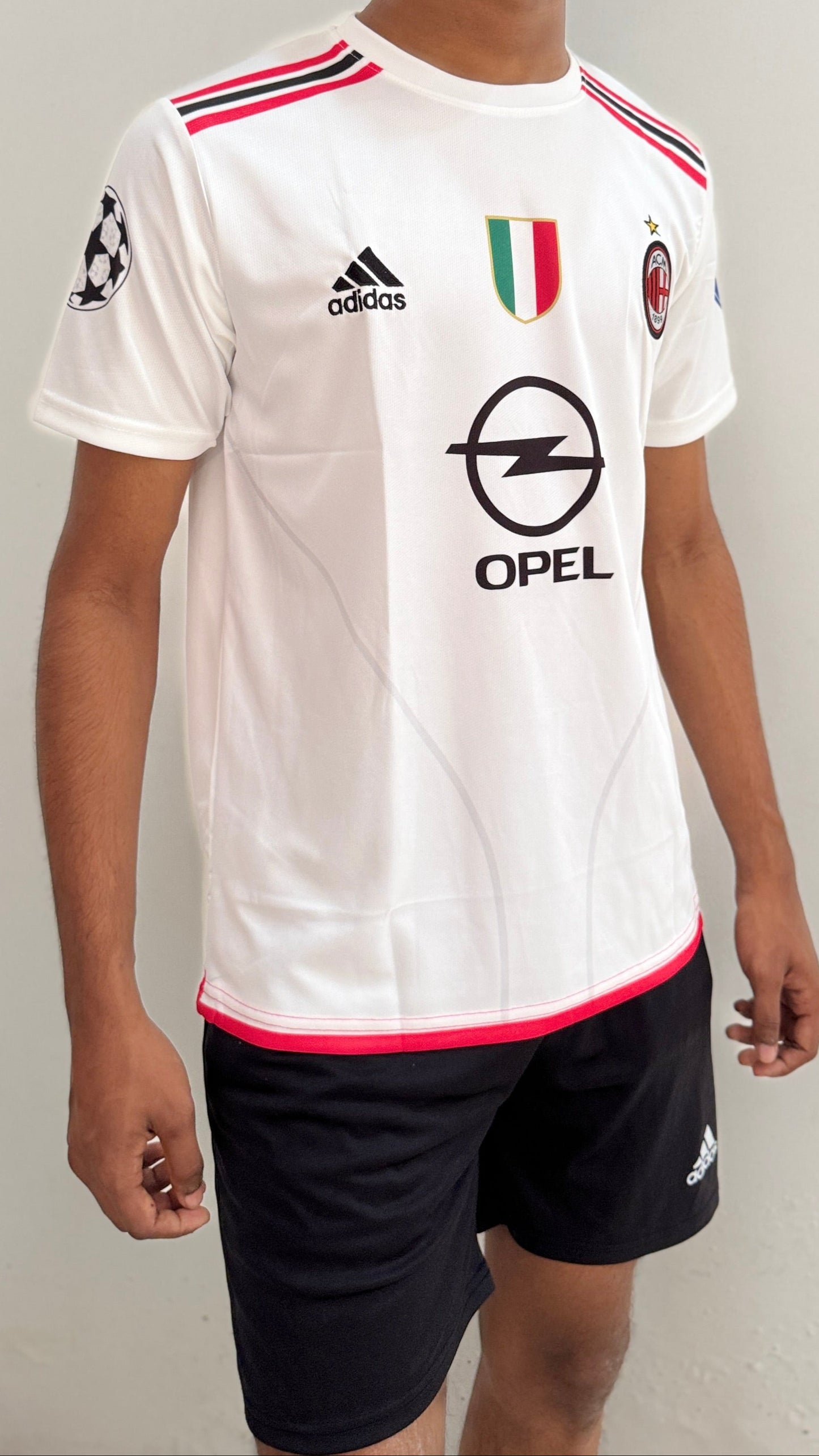 AC MILAN AWAY KAKA WHITE EMBROIDERY